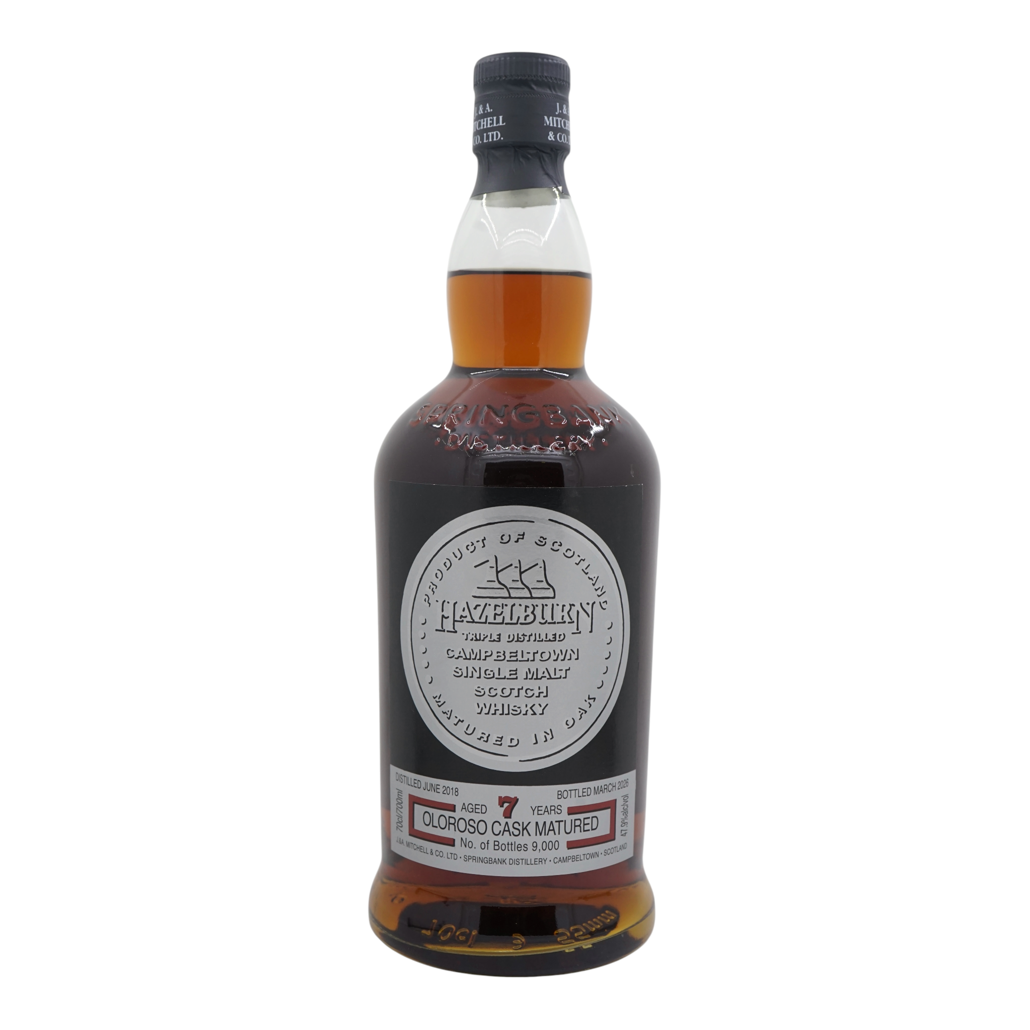 Hazelburn 2018/2026 7 Year Old Oloroso Cask Matured