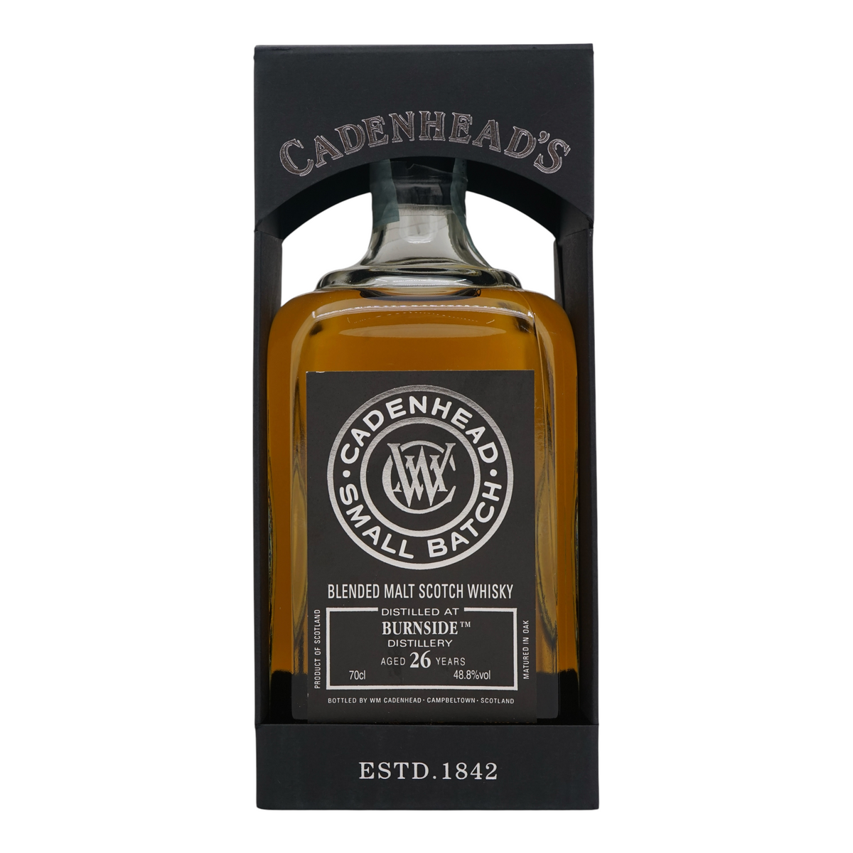 Burnside 1989/2015 26 Year Old Small Batch Cadenhead's 48.8%