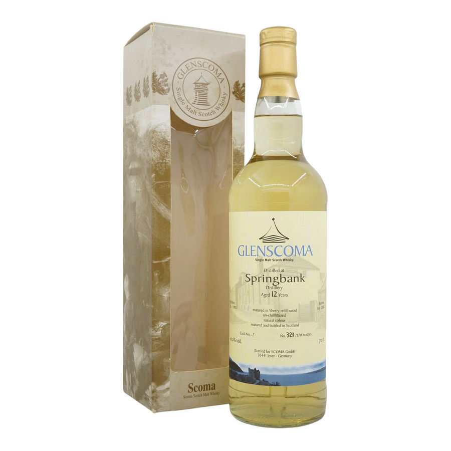 Scoma Plus Springbank 1993/2005 12 Year Old Glenscoma Bottled for Scoma GmbH Germ ...
