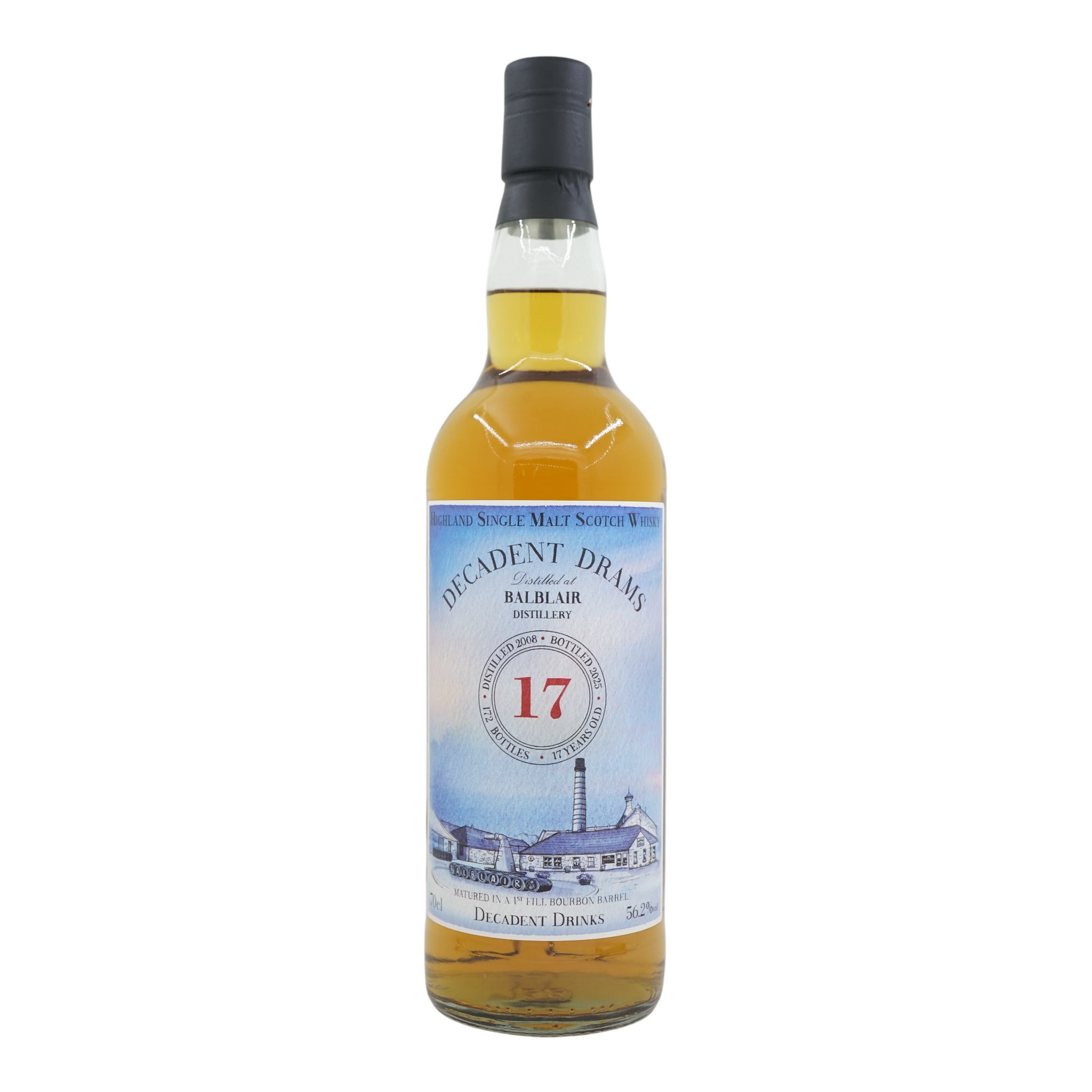 Balblair 2008/2025 17 Years Old Decadent Drams 56.2%