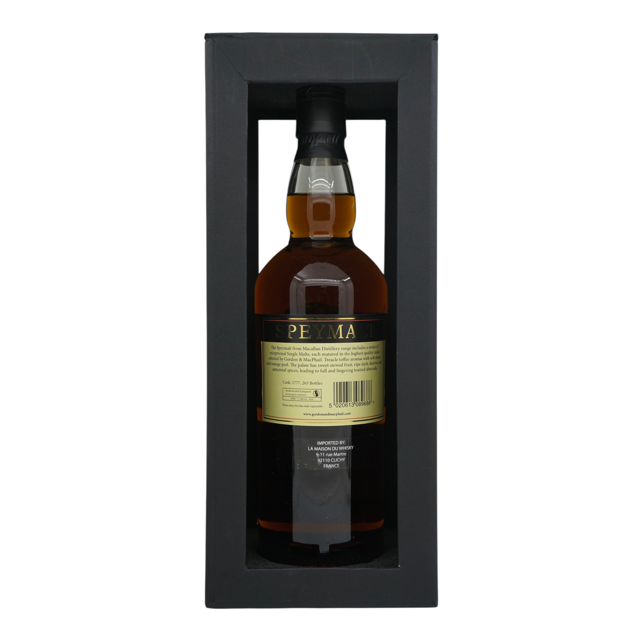 Macallan 2000/2021 Speymalt Bottled for La Maison du Whisky Gordon & MacPhail #1777