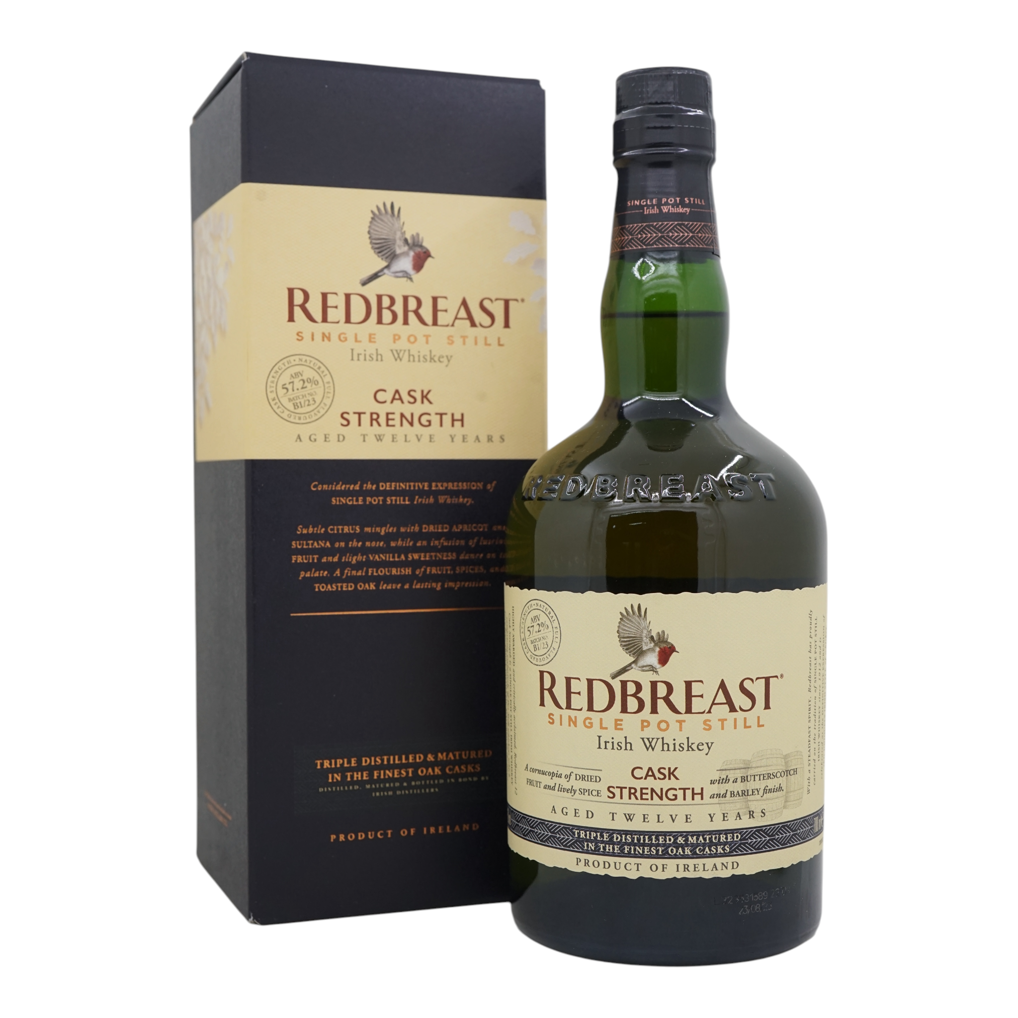 Redbreast 12 Year Old Cask Strength Batch B1/23