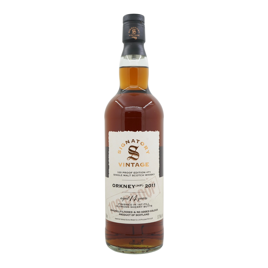 Orkney (HP) 2011/2026 14 Year Old 100 Proof Edition #71 Signatory Vintage