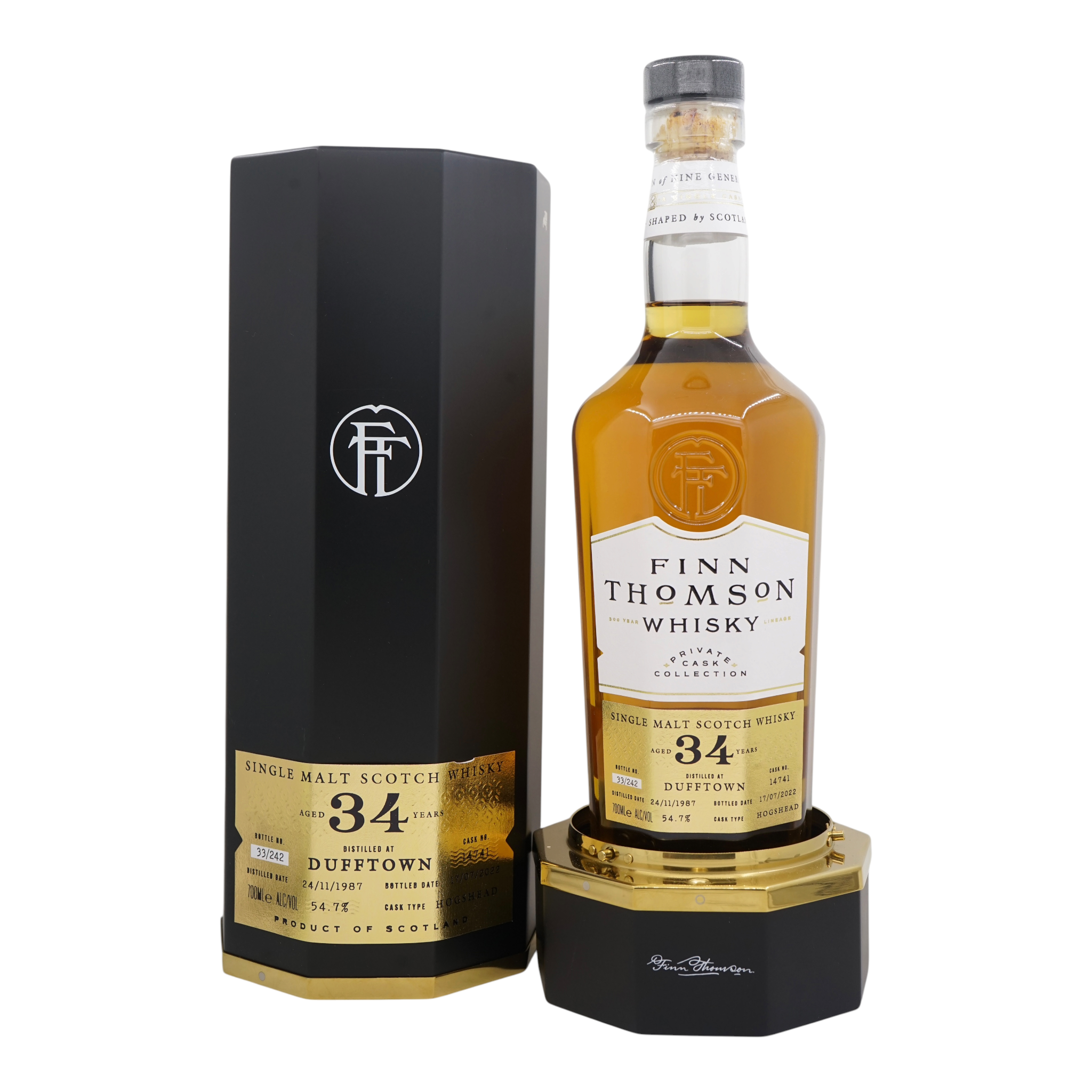 Dufftown 1987/2022 34 Year Old Private Cask Collection Finn Thomson #14741