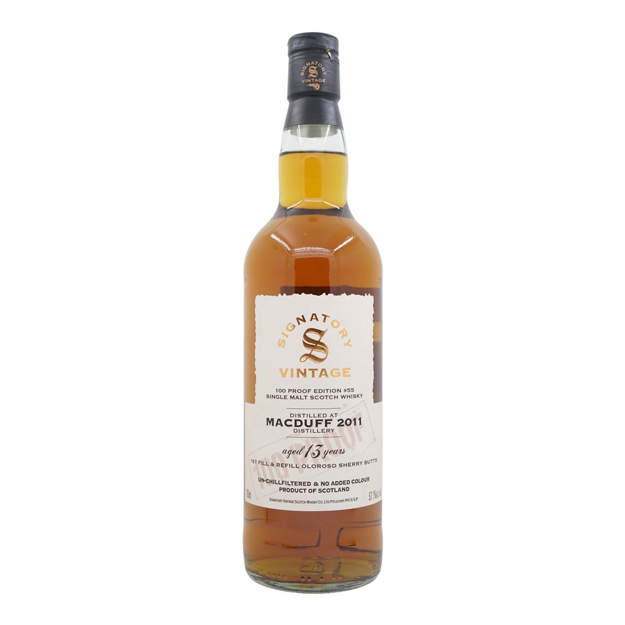 Macduff 2011/2025 13 Year Old 100 Proof Edition #55 Signatory Vintage
