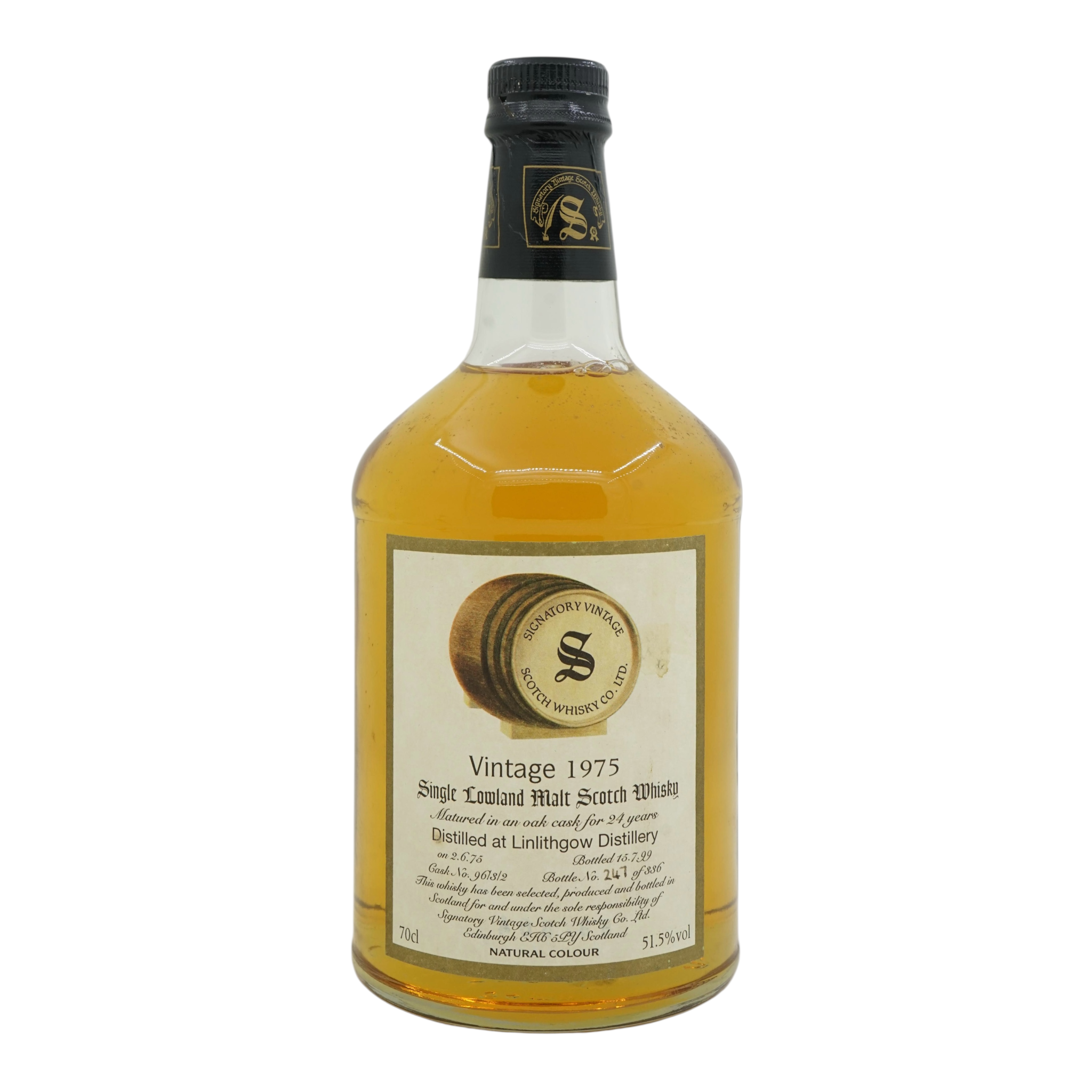 Linlithgow 1975/1999 24 Year Old #96/3/2 51.5%