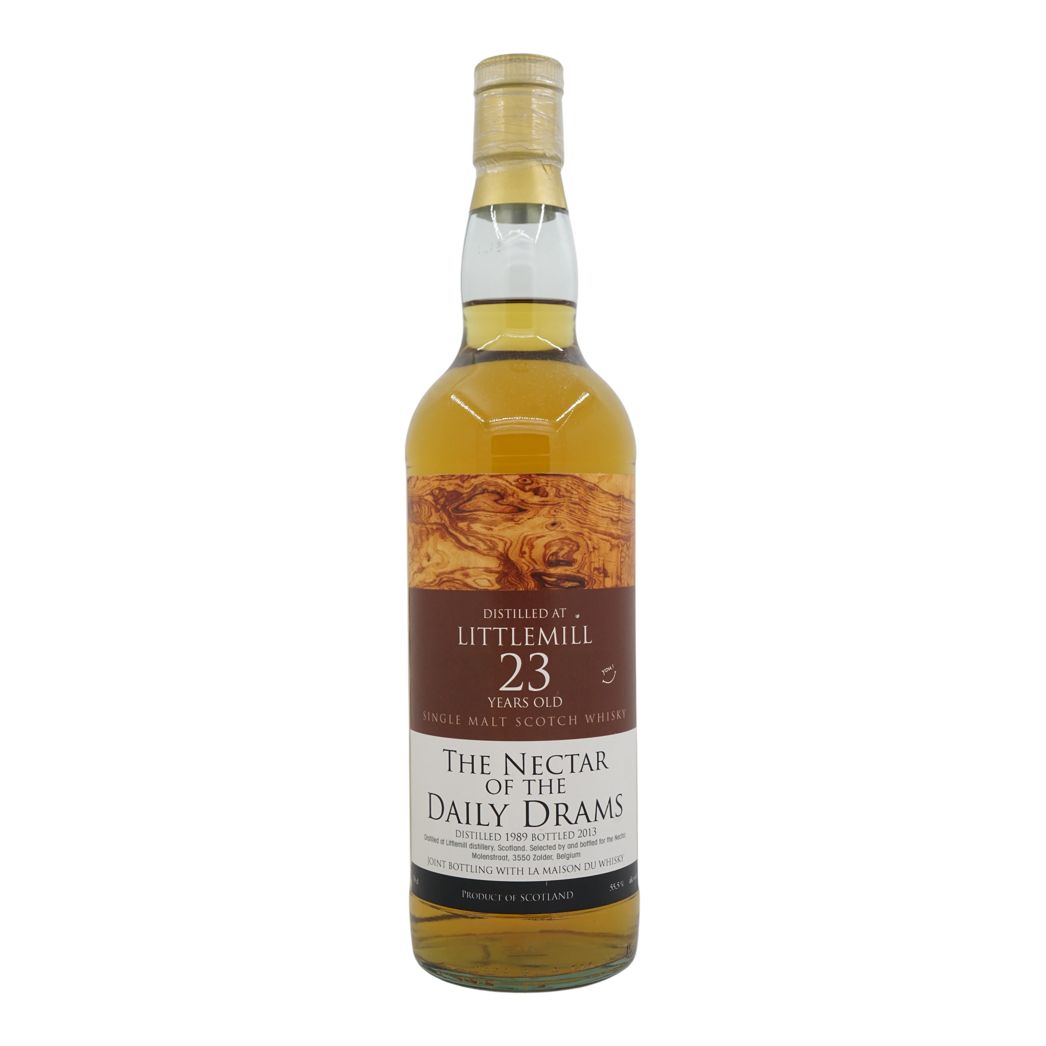 Littlemill 1989/2013 23 Year Old The Nectar of the Daily Drams Joint bottling with La Maison du Whisky