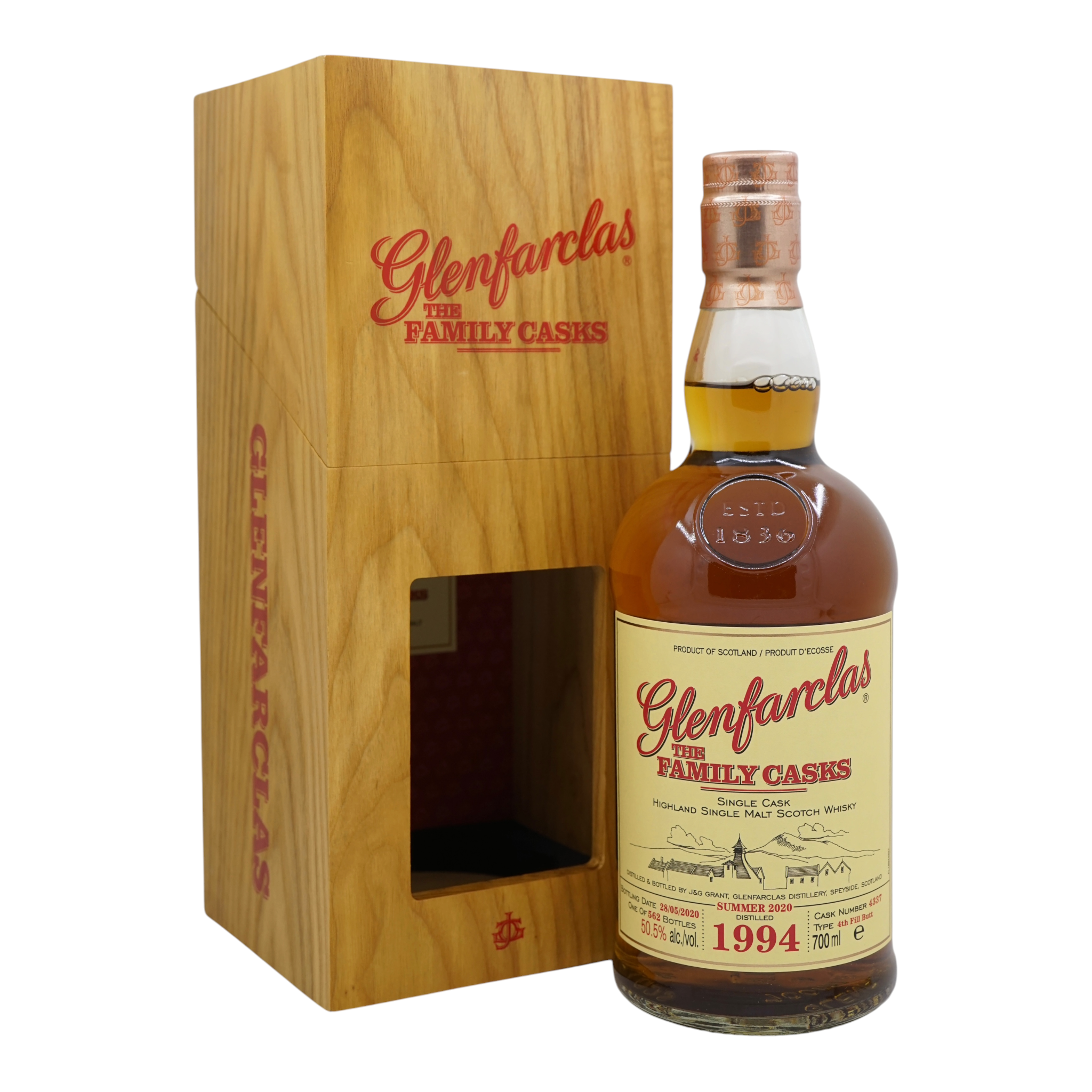 Glenfarclas 1994/2020 The Family Casks (Release S20) #4337