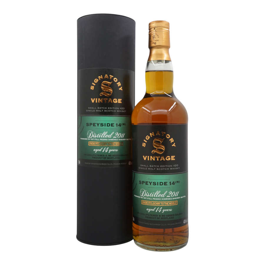 Speyside (M) 2011/2026 14 Years Old Signatory Vintage Small Batch #20