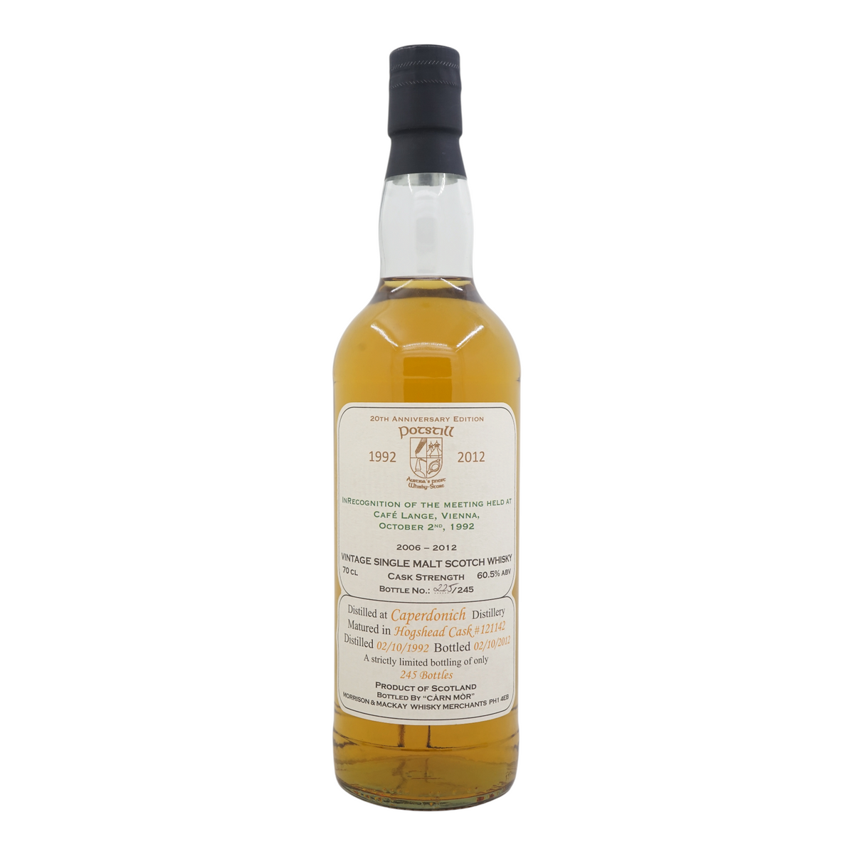 Caperdonich 1992/2012 Càrn Mòr - Potstill 20th Anniversary Edition Morrison and MacKay #121142