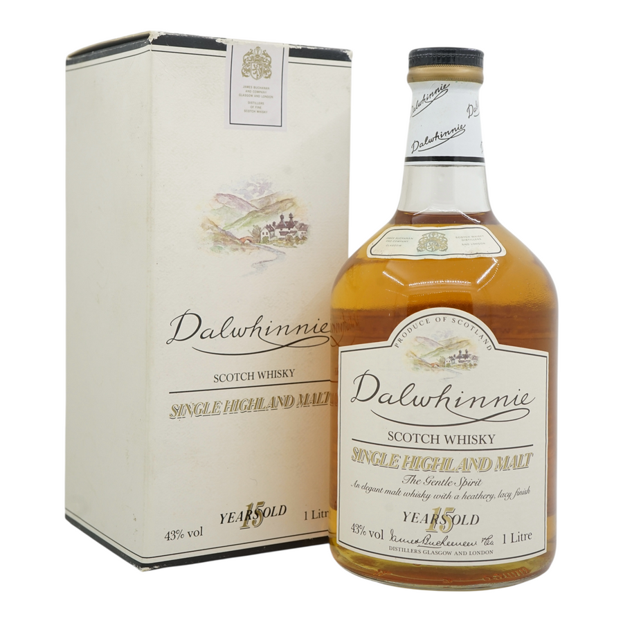Dalwhinnie 15 Year Old Single Highland Malt (w/ box) 1L