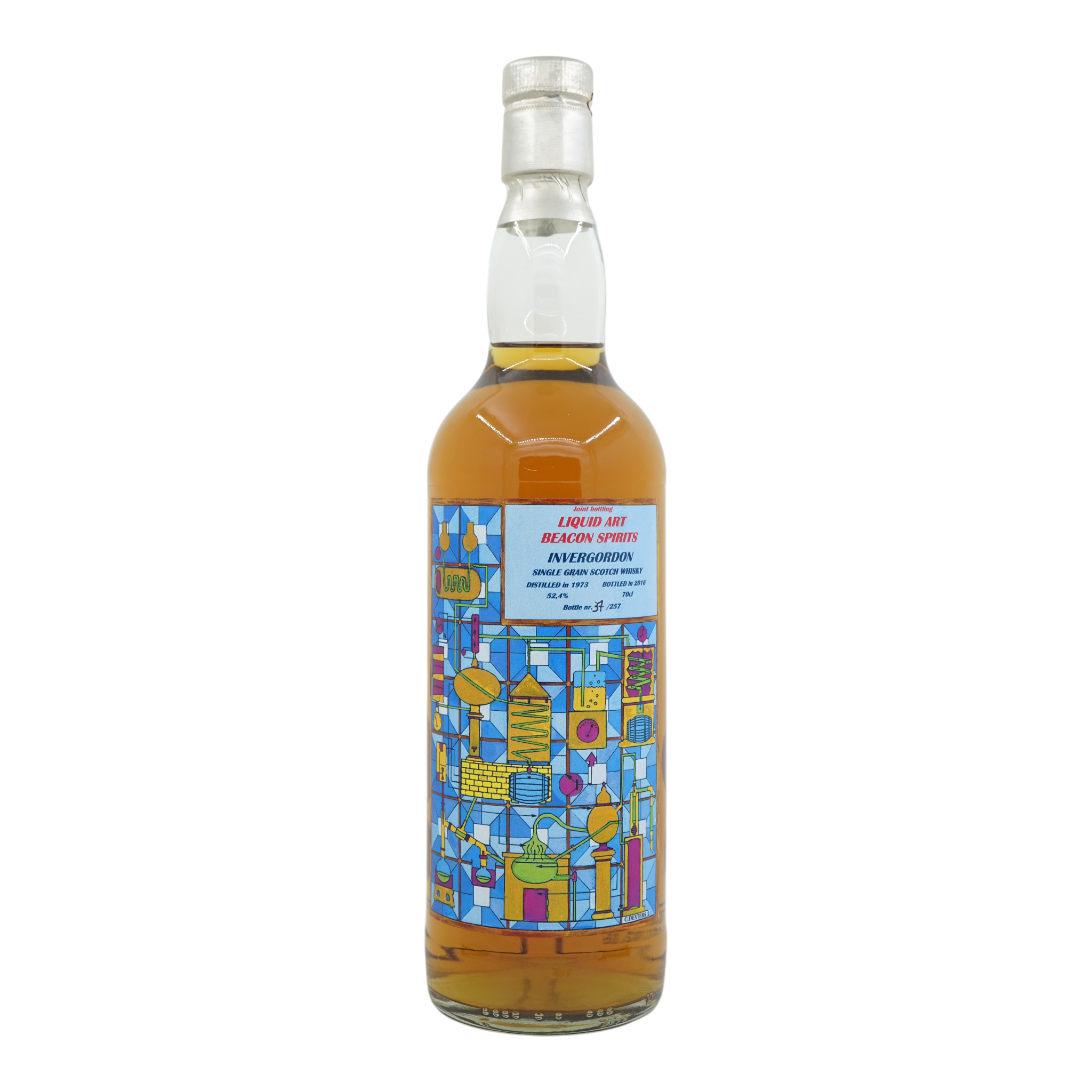 Invergordon 1973/2016 43 Year Old Distilling is an Art Liquid Art & Beacon Spirits