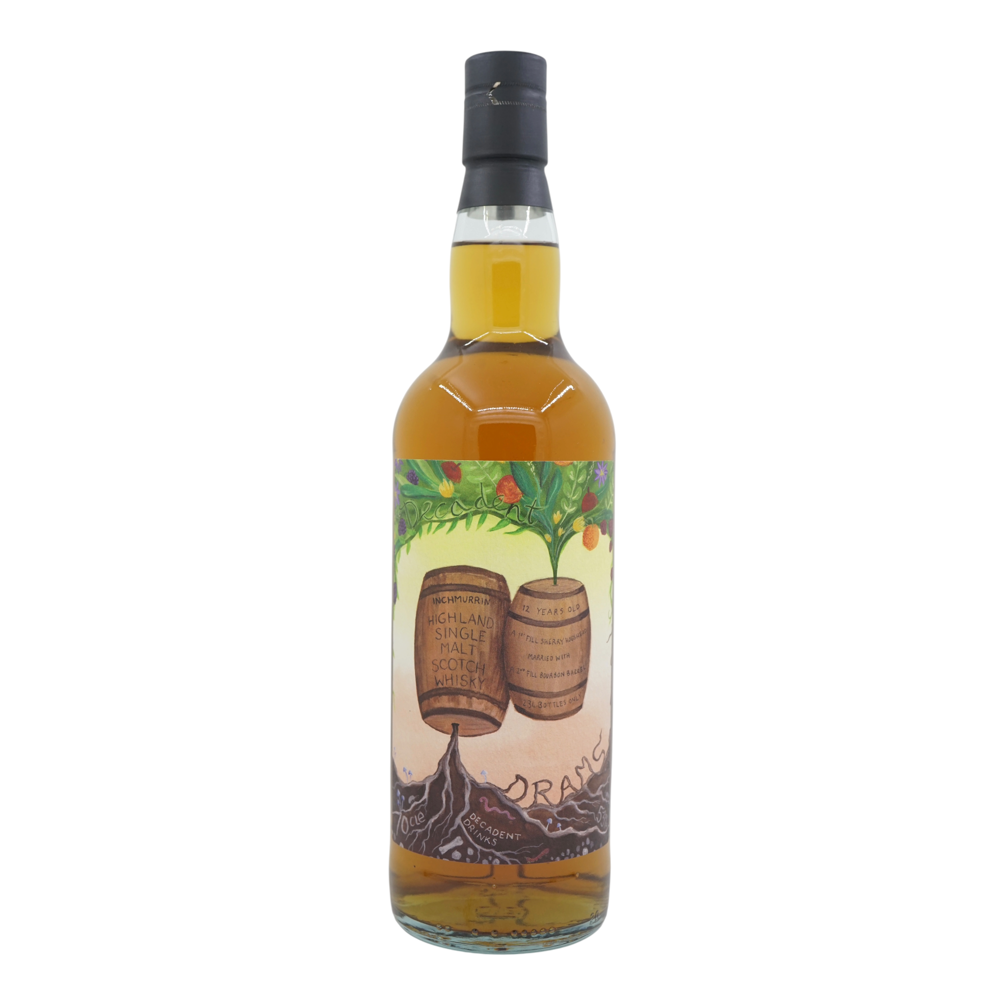 Inchmurrin (Loch Lomond) 2012,2013/2026 12 Year Old Decadent Drams Decadent Drinks 53%