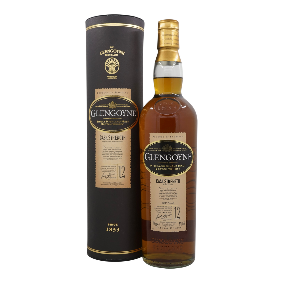 Glengoyne 12 Year Old Cask Strength - 100° Proof