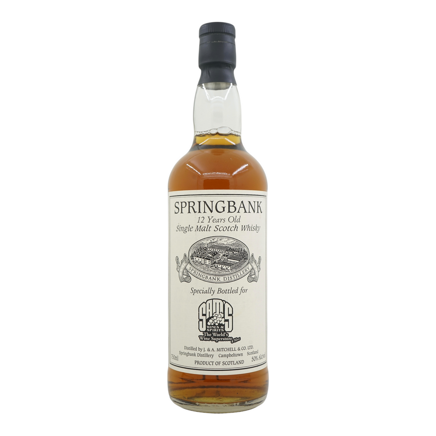 Springbank 12 Year Old Private Bottling Specially Bottled for SAM'S Wines & Spirit