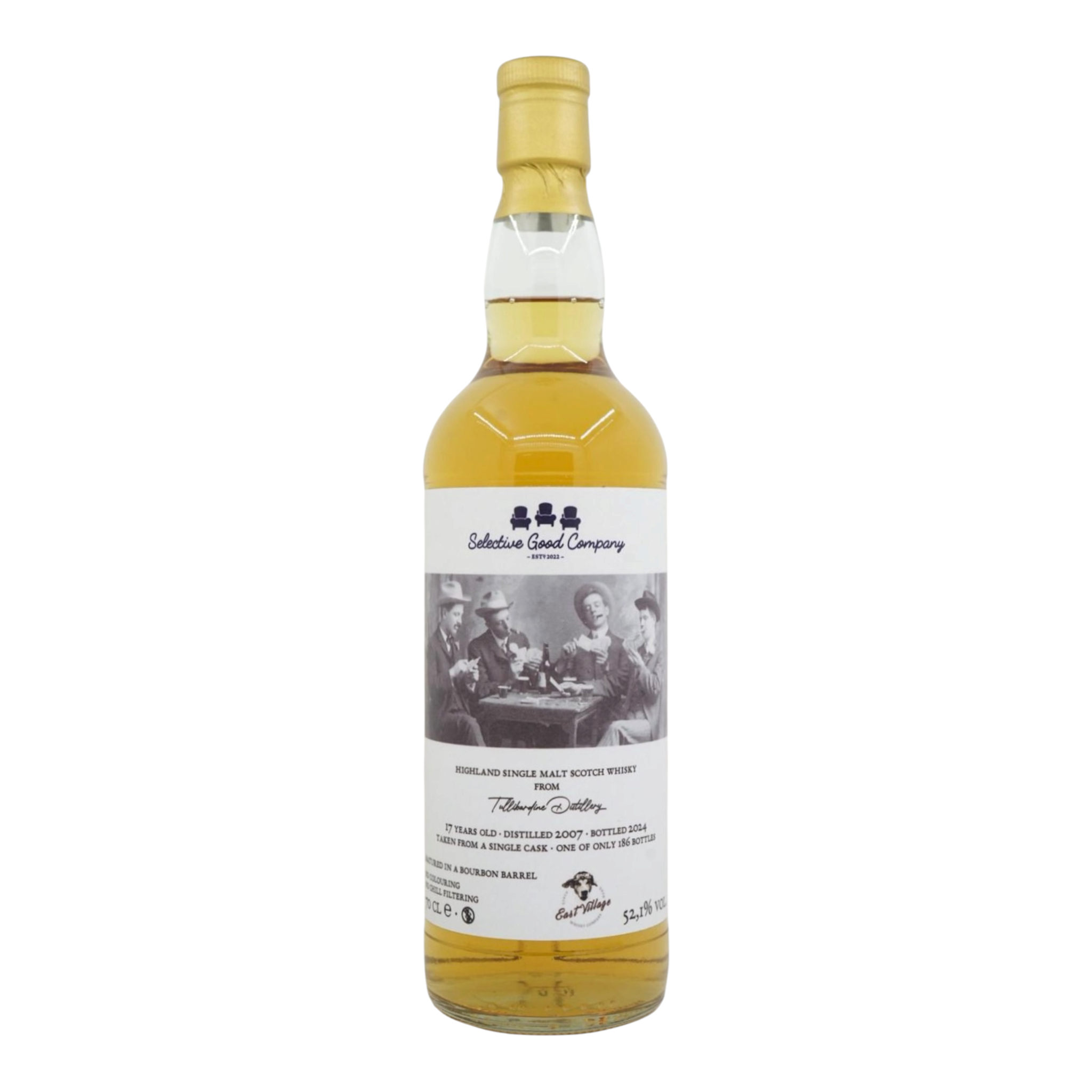 Tullibardine 2007/2024 17 Year Old Bottled for Selective Good Company East Village Whisky Company