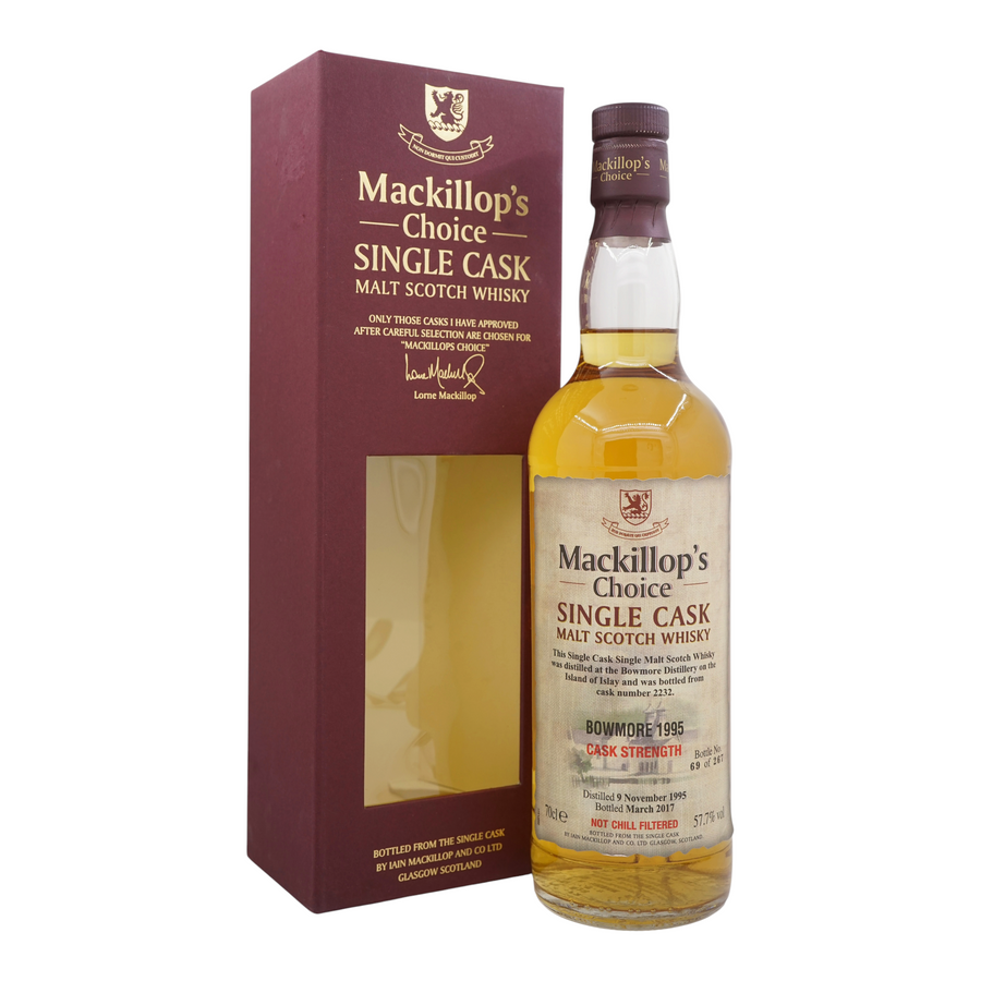 Bowmore 1995/2017 Single Cask - Cask Strength Mackillop's Choice #2232
