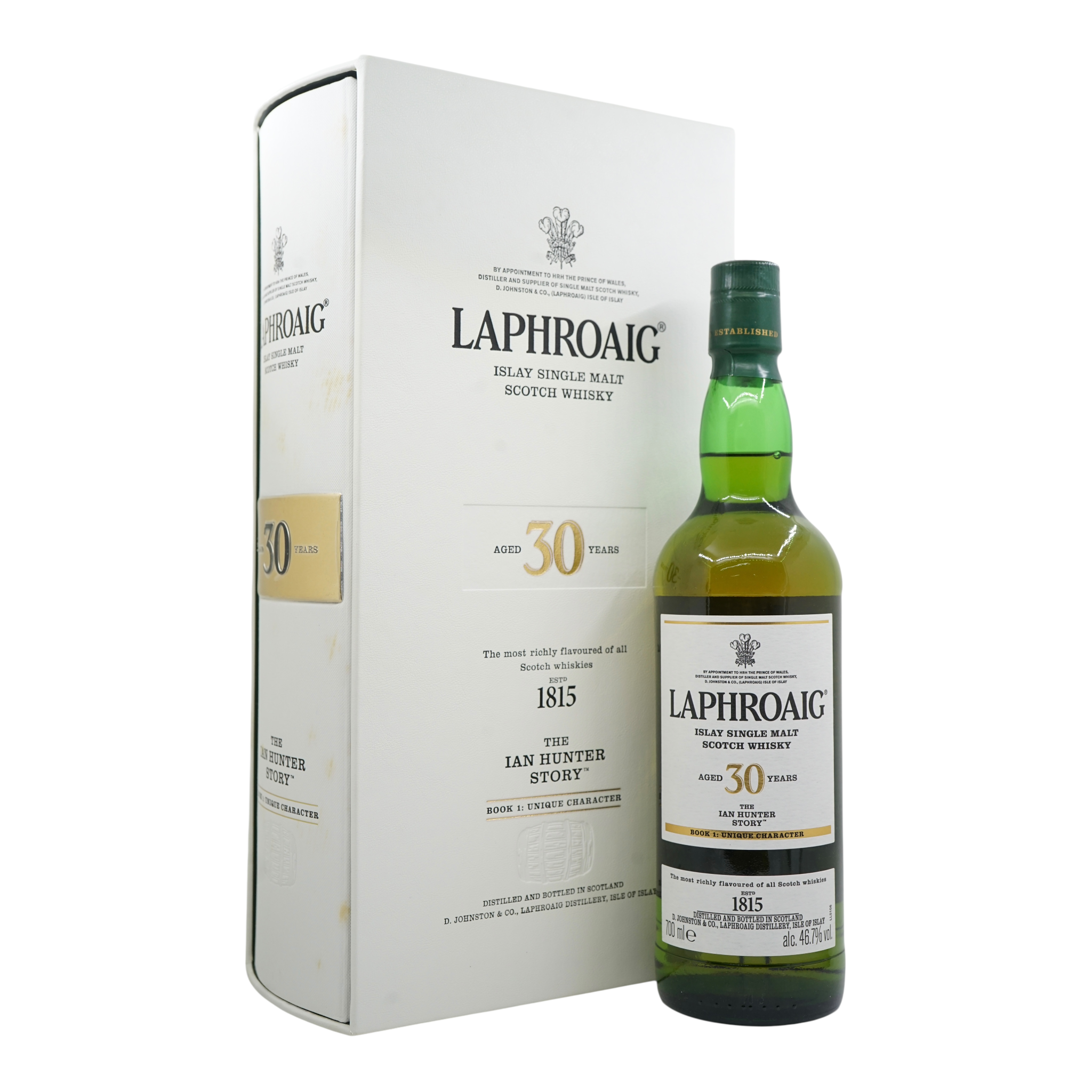 Laphroaig 30 Year Old The Ian Hunter Story Book 1 (盒有瑕疵)