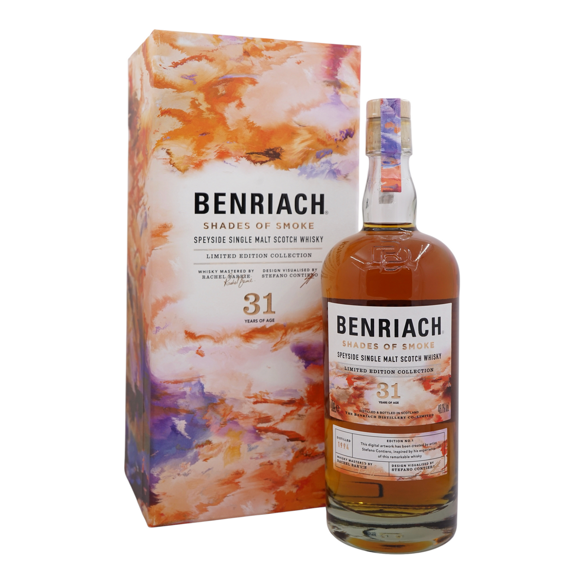 BenRiach 1994/2025 31 Year Old Shades of Smoke - Edition No 1