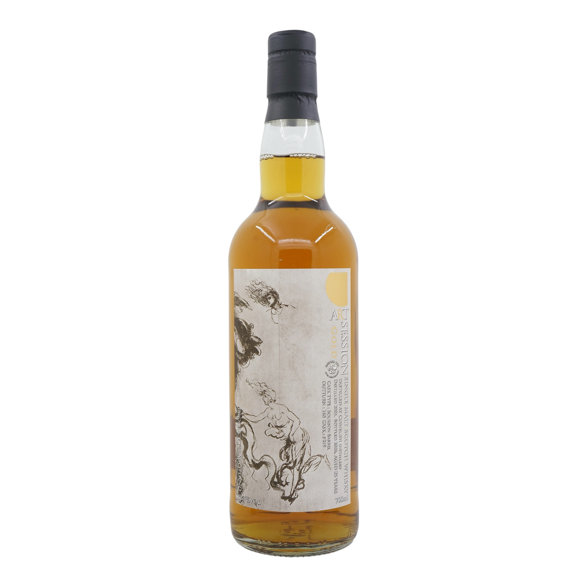 Clynelish 2001/2026 25 Year Old Art Session Gold The Ultimate Spirits, Rudder Ltd #219