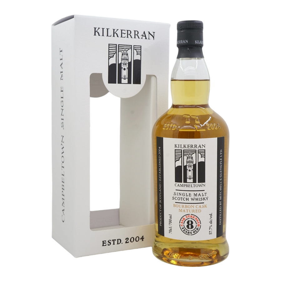 Kilkerran 8 Year Old Cask Strength Bourbon Cask Batch 12 57.7%