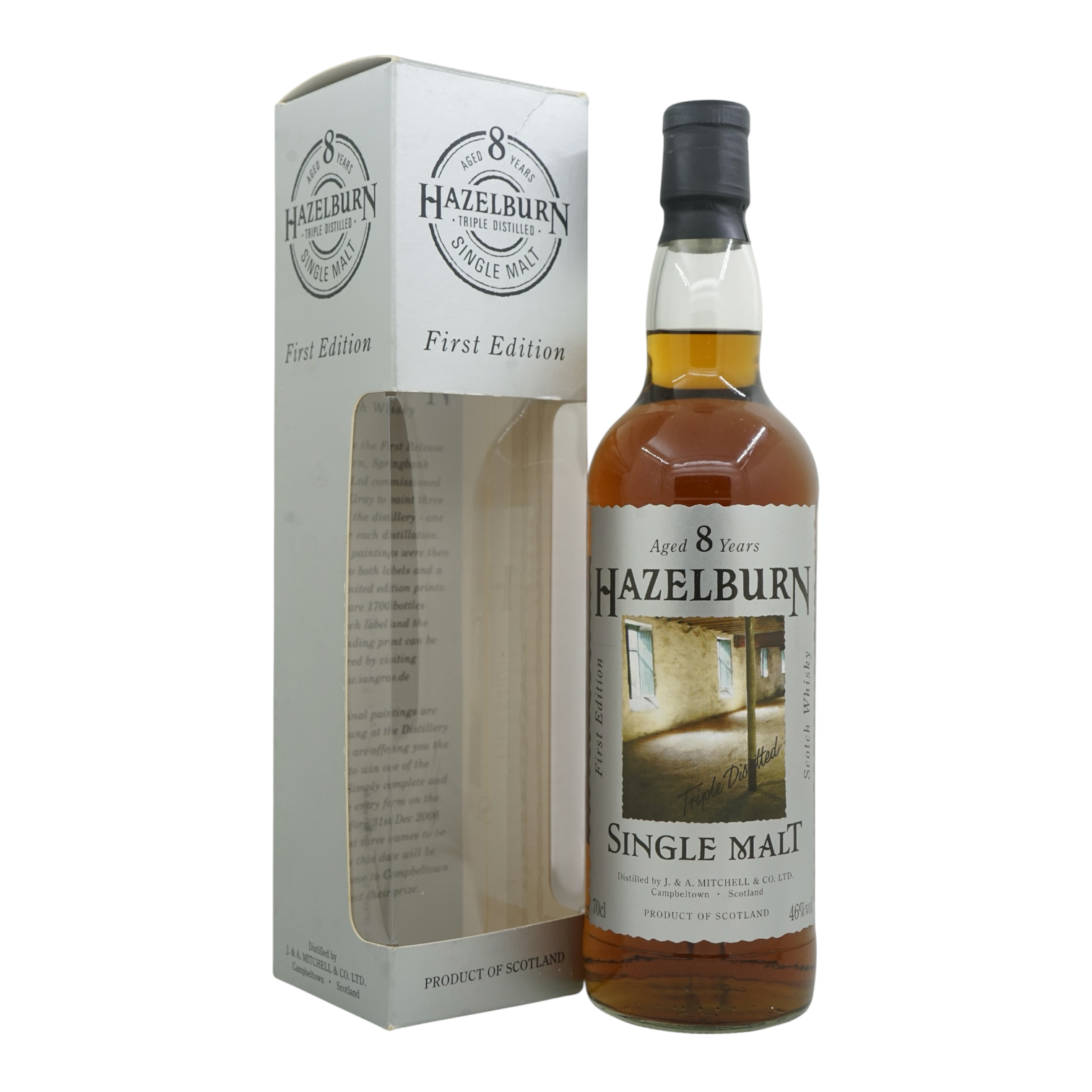 Hazelburn 8 Year Old First Edition (Maltings label)