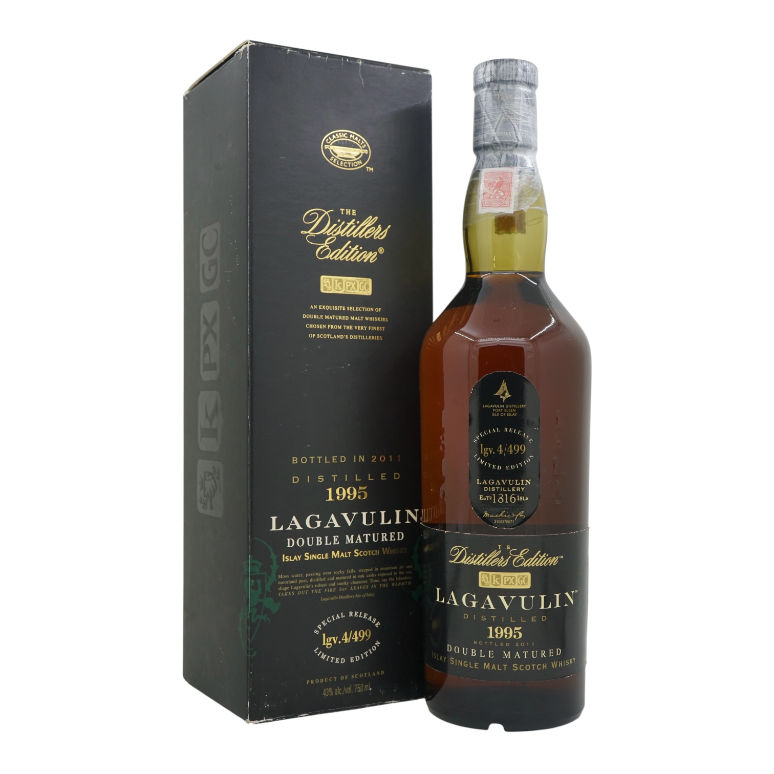 Lagavulin 1995/2011 The Distillers Edition lgv.4/499