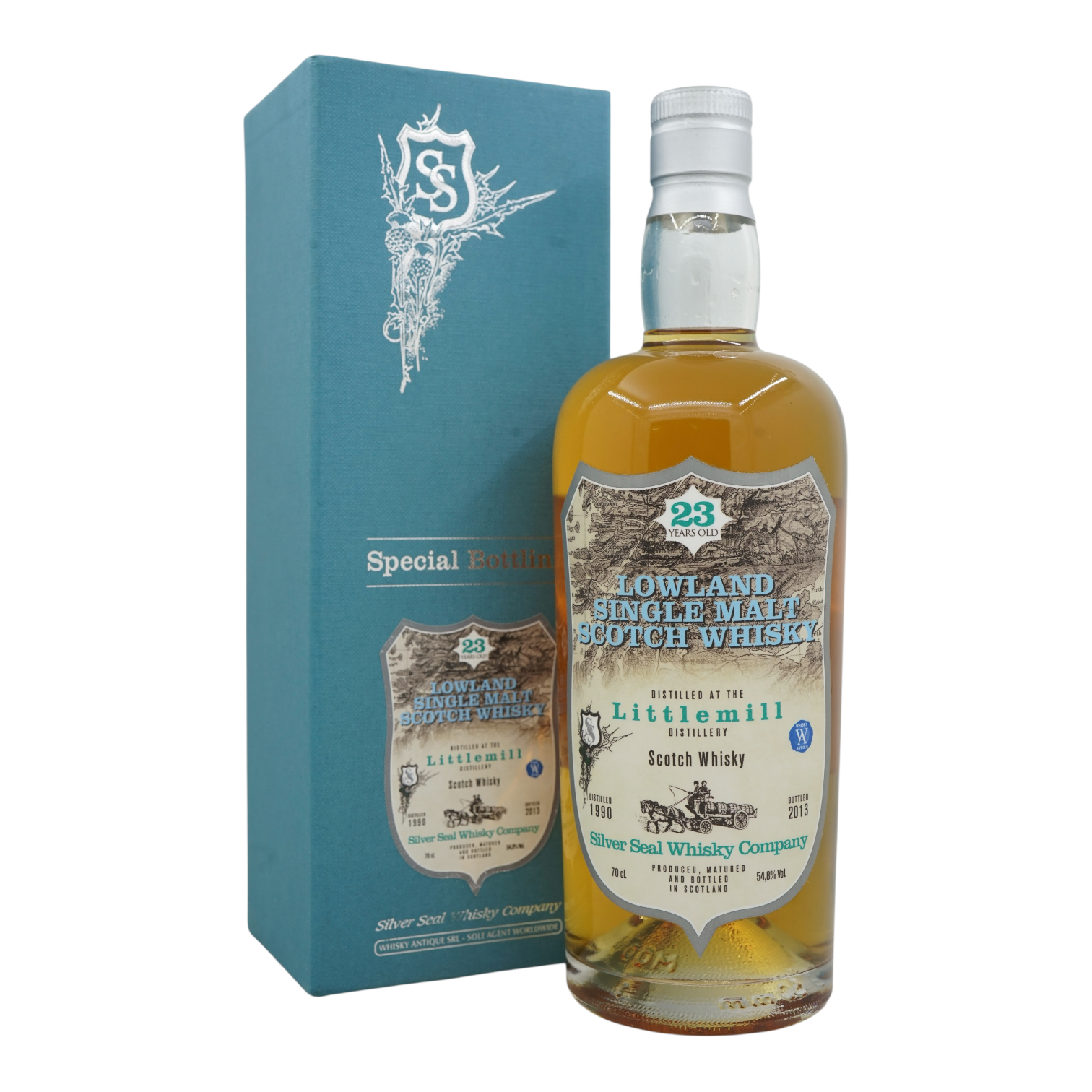 Littlemill 1990/2013 23 Year Old Silver Seal #33