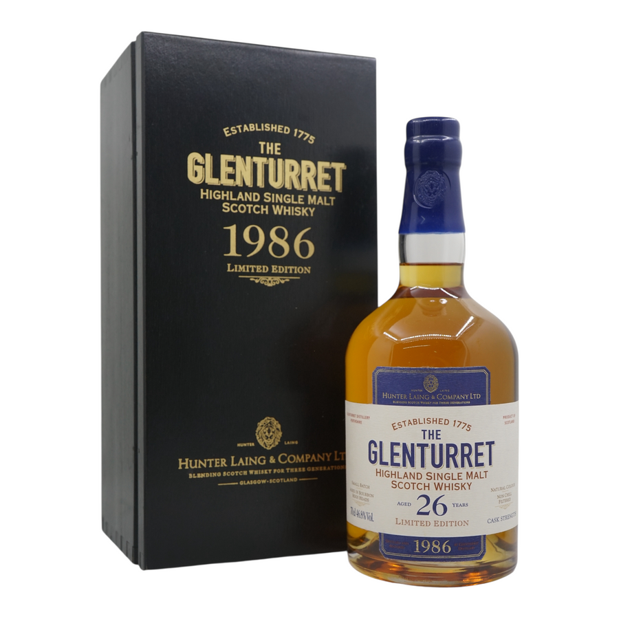 Glenturret 1986/2013 26 Year Old Limited Edition Hunter Laing 46.8%