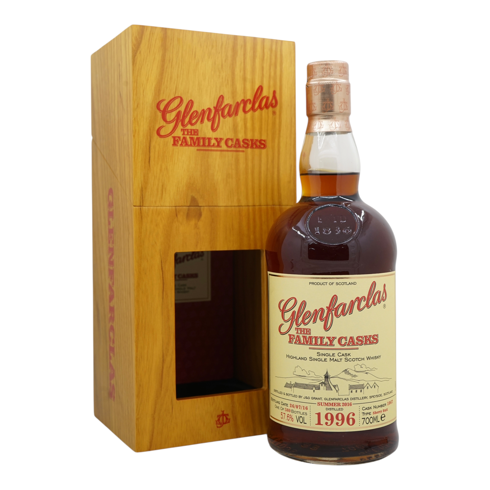 Glenfarclas 1996/2016 The Family Casks (Release S16) #1067