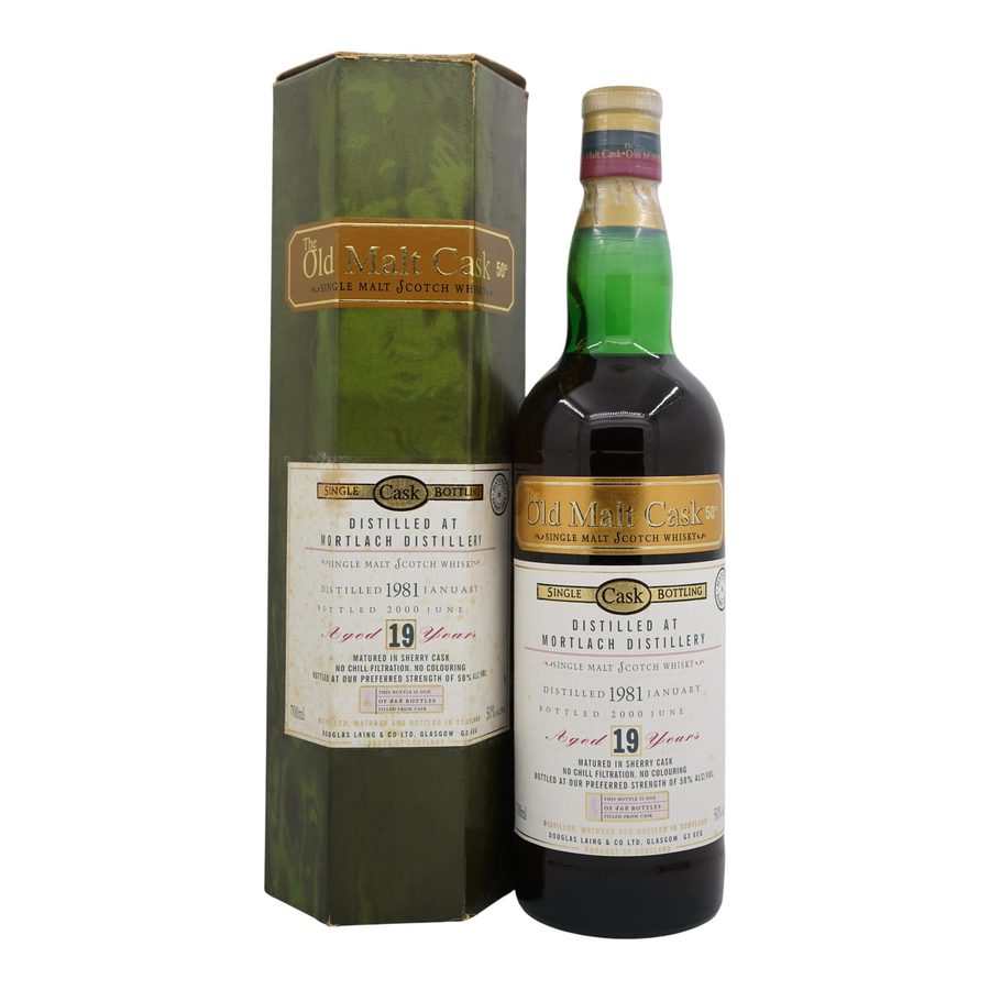 Mortlach 1981/2000 19 Year Old The Old Malt Cask Douglas Laing