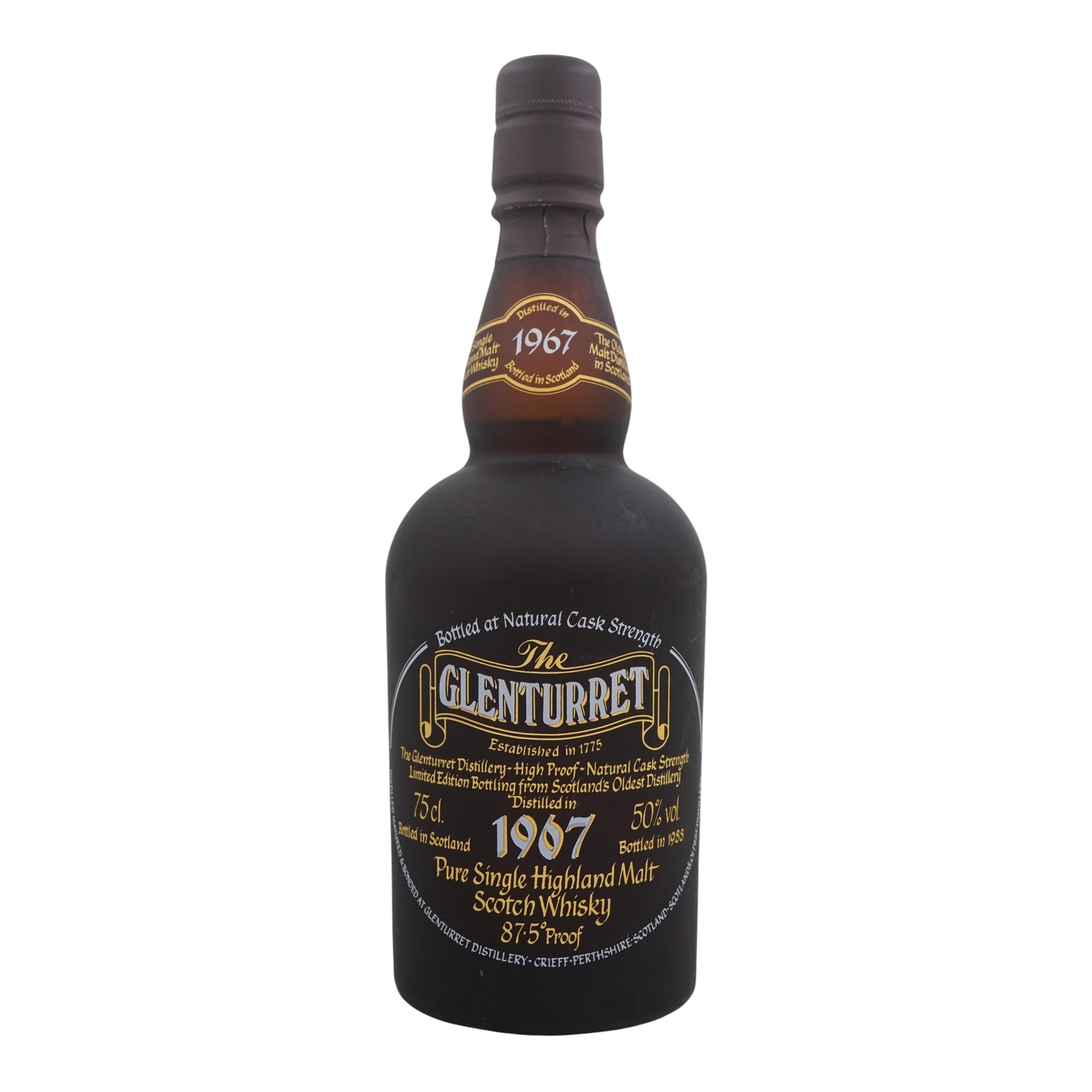 Glenturret 1967/1988 Natural Cask Strength 750ml (with velvet pouch)