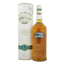 Bowmore 12 Year Old Glass Printed Label 1L