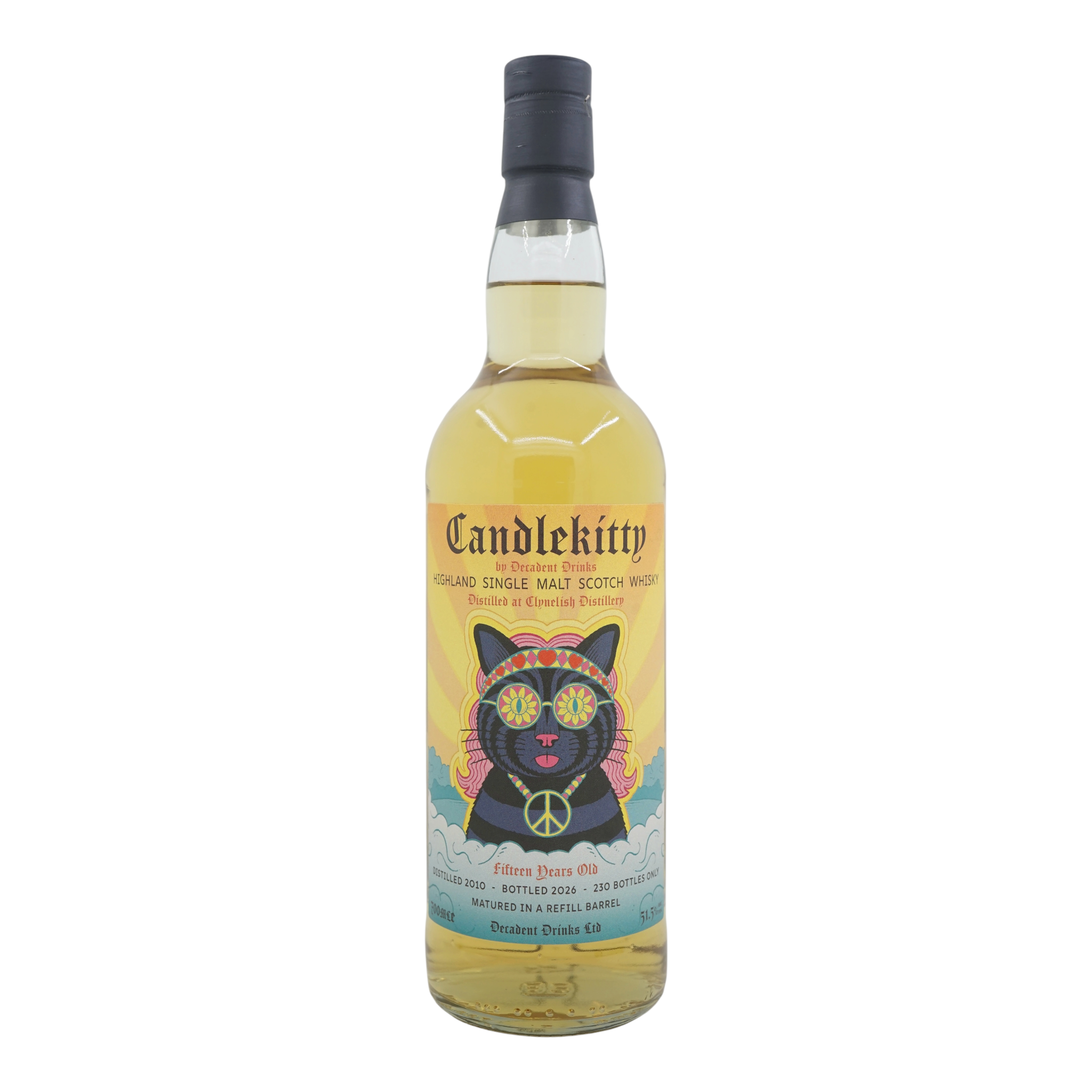 Candlekitty 2010/2026 15 Year Old Decadent Drams Decadent Drinks