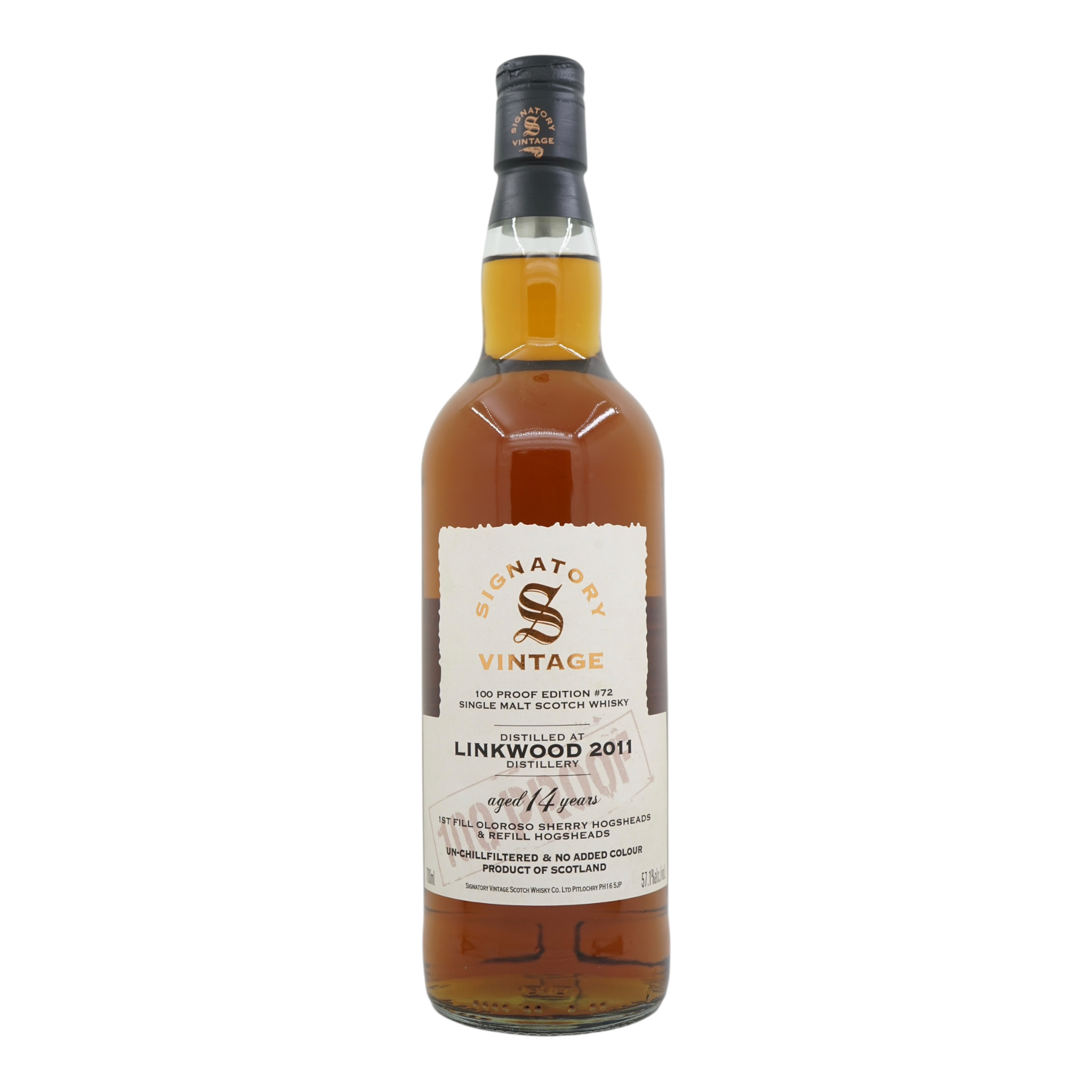 Linkwood 2011/2026 14 Year Old 100 Proof Edition #72 Signatory Vintage