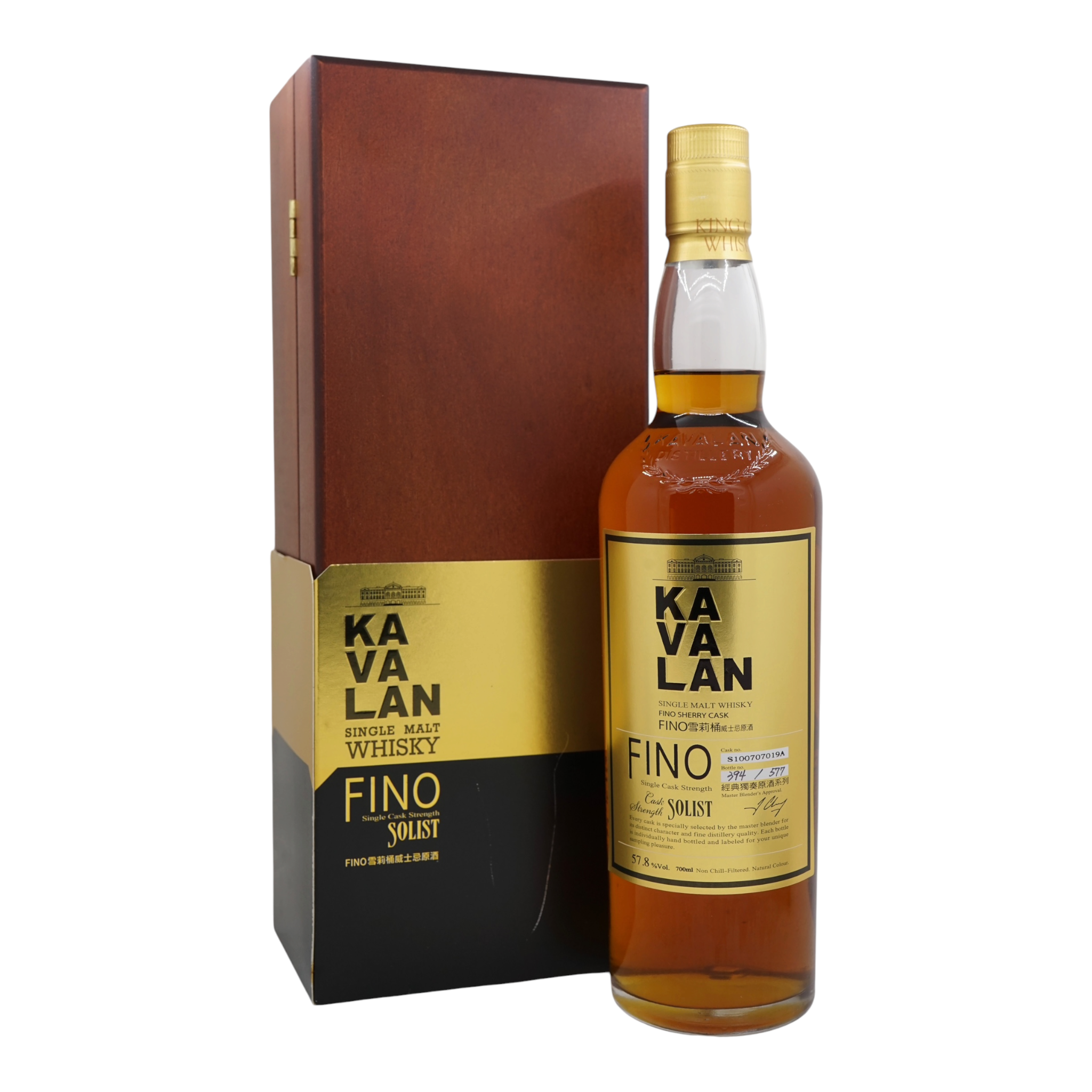 Kavalan Solist Fino Sherry Cask 57.8% S100707019A