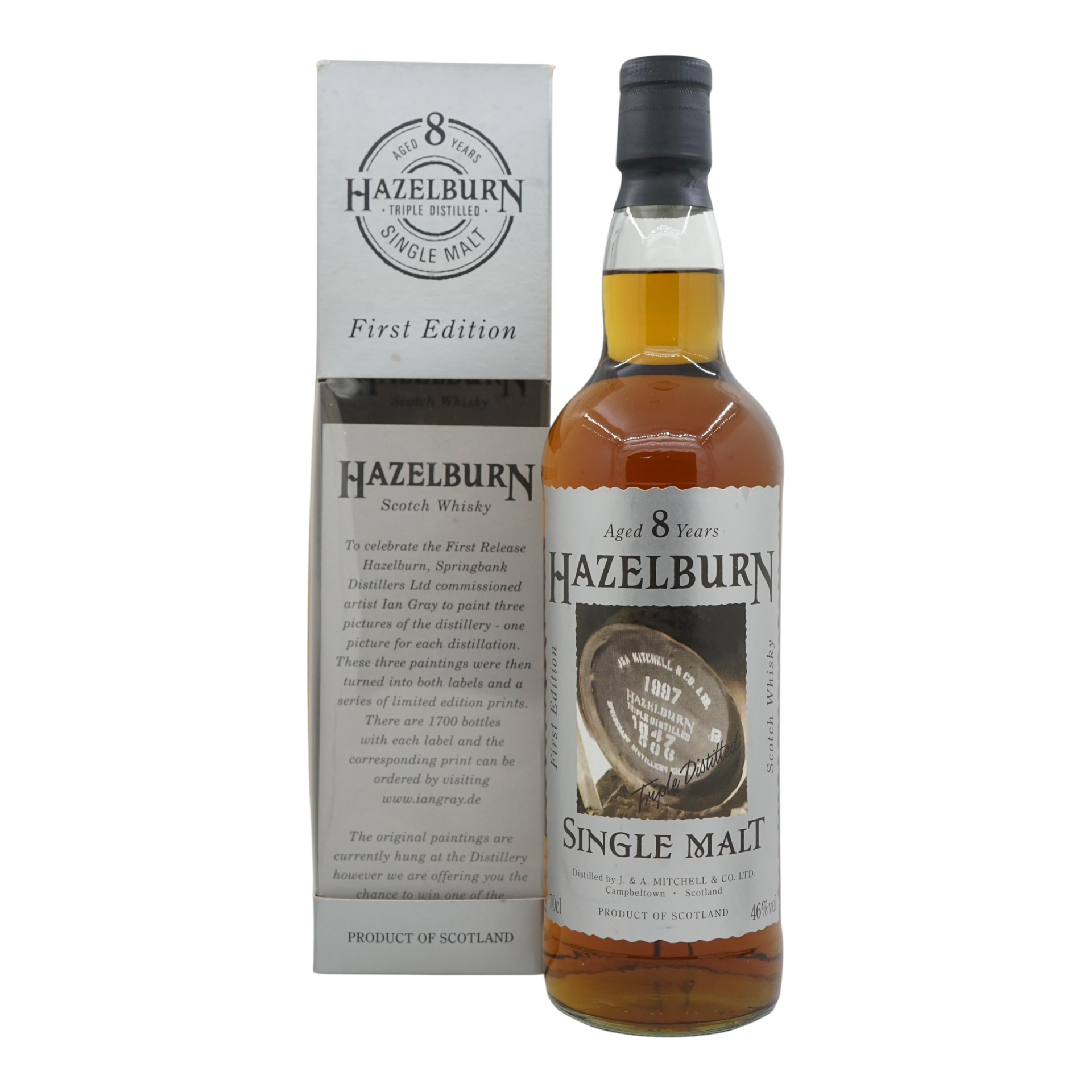 Hazelburn 8 Year Old First Edition (Barrel label) | Gommone