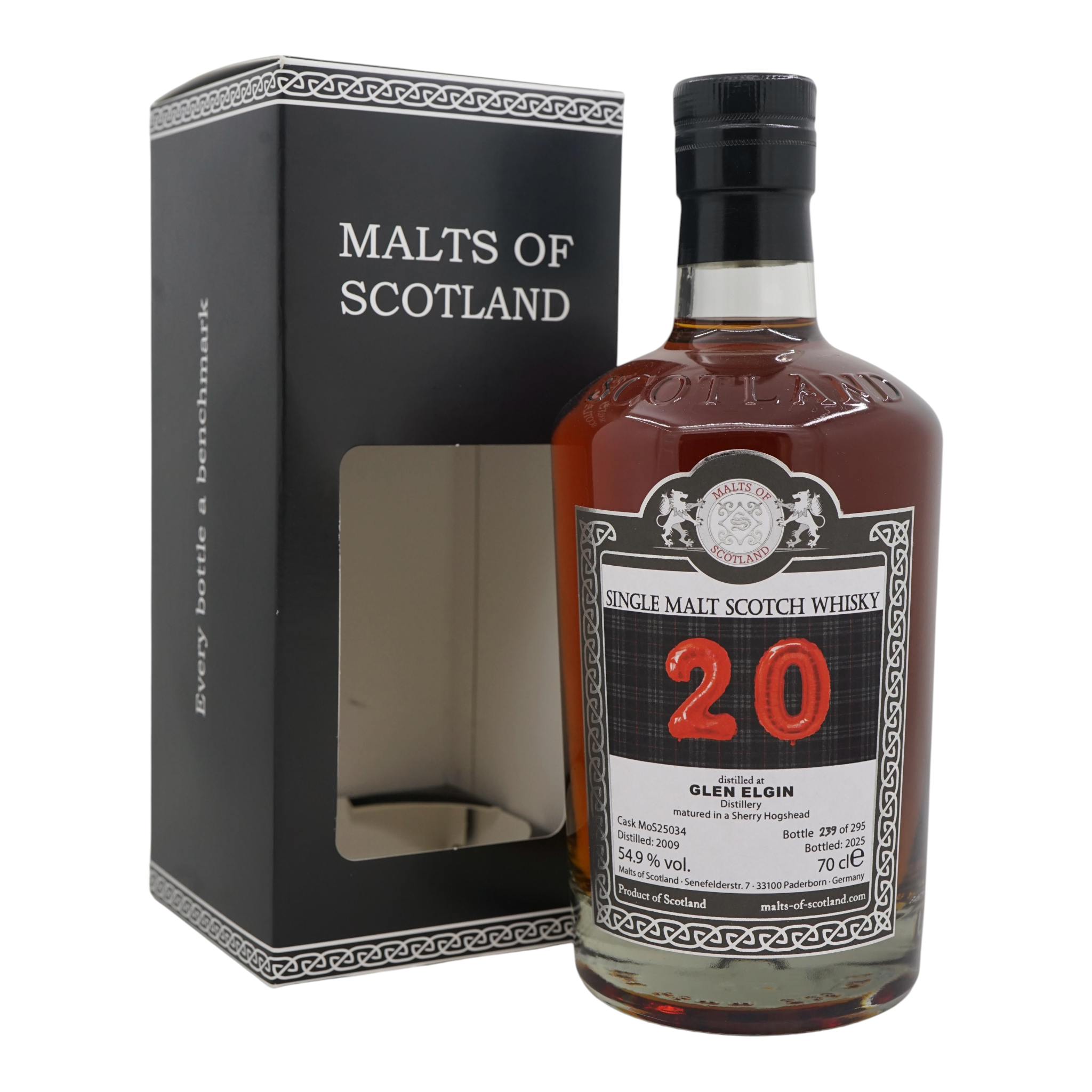 Glen Elgin 2009/2025 20 Jahre MoS Malts of Scotland #MoS25034