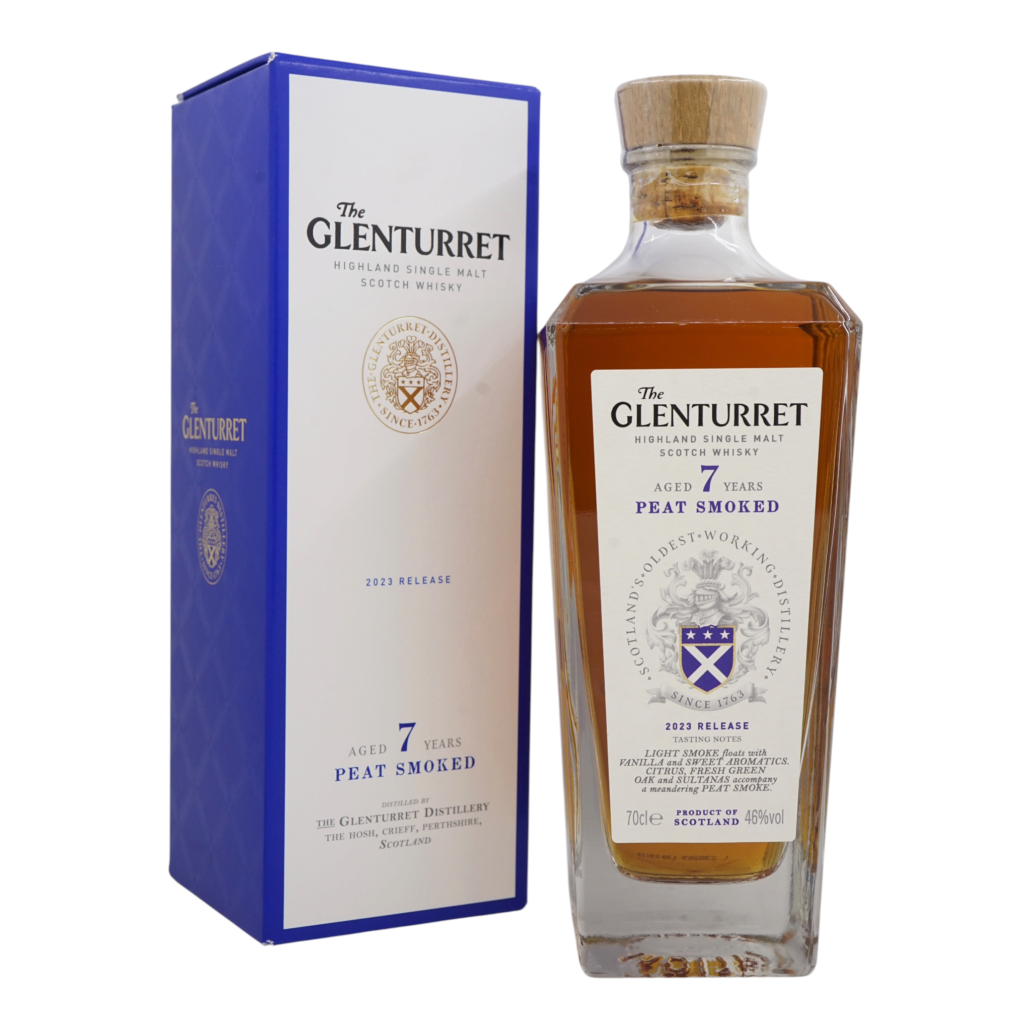 Glenturret 7 Year Old 2023 Release - Peat Smoked