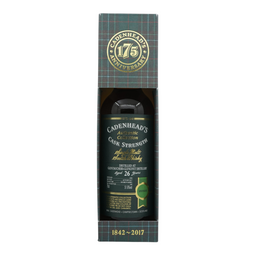 Glentauchers 1990/2017 26 Year Old Authentic Collection 175th Anniversary Cadenhead's 51.6%