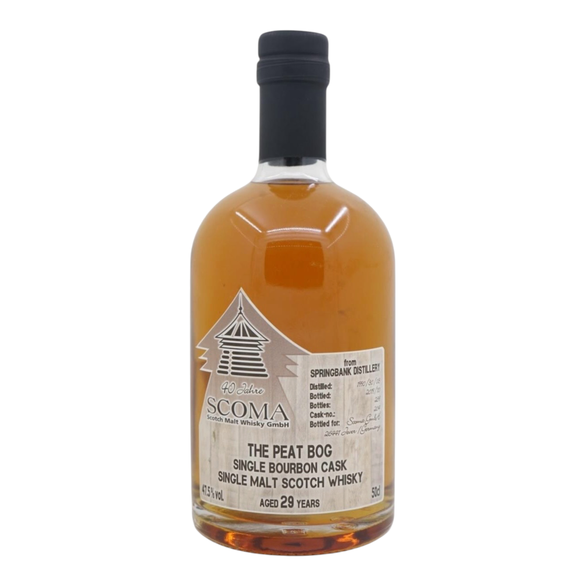 Springbank(The Peat Bog) 1990/2019 29 Year Old Bottled for SCOMA GmbH Glenscoma #204