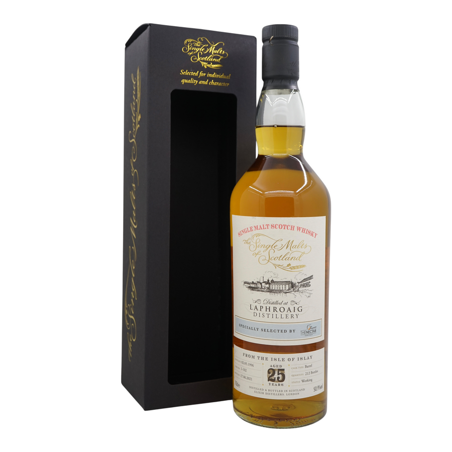 Laphroaig 1996/2021 25 Year Old Bottled for The Nectar The Single Malts of Scotland #1-102