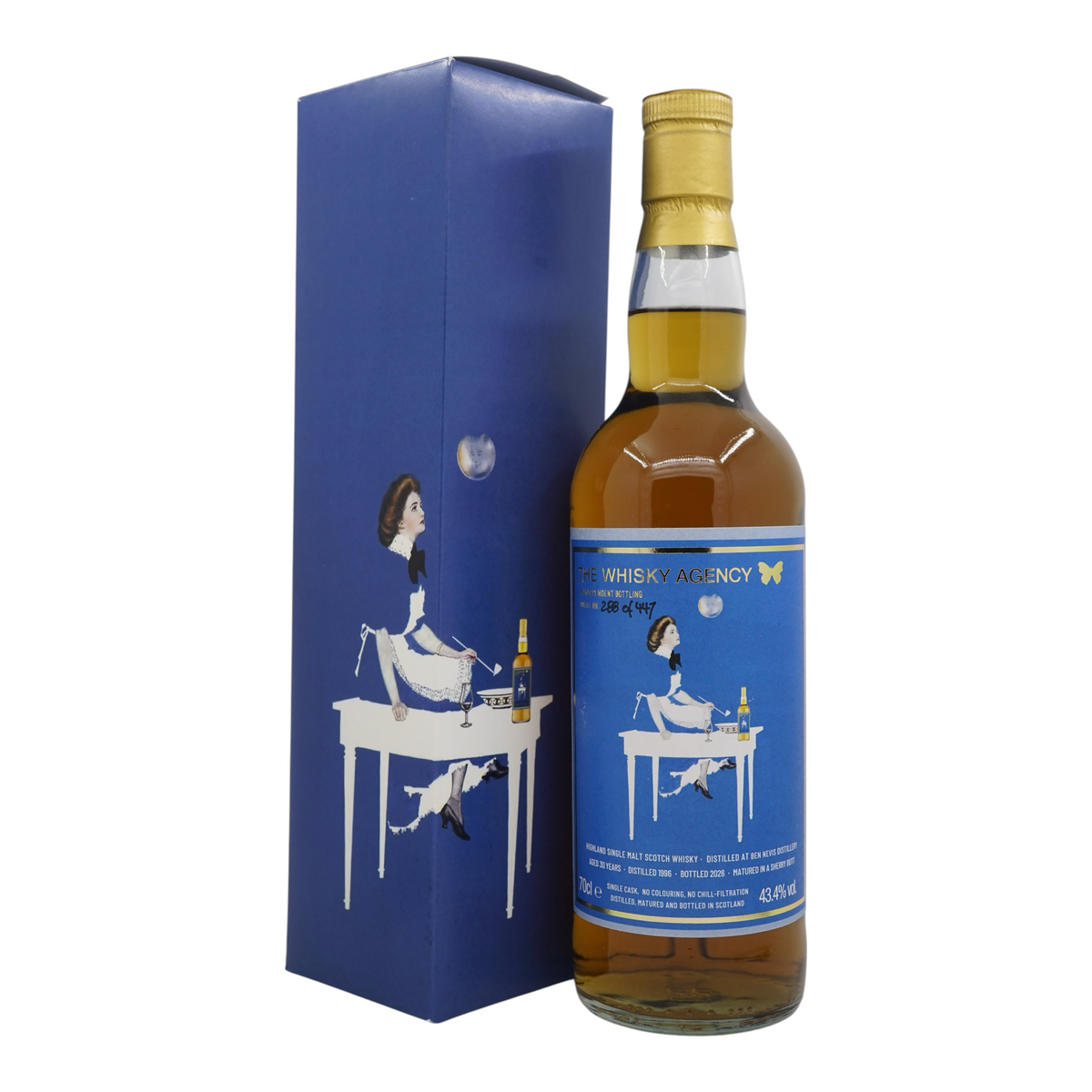 Ben Nevis 1996/2026 30 Year Old The Whisky Agency 43.4%