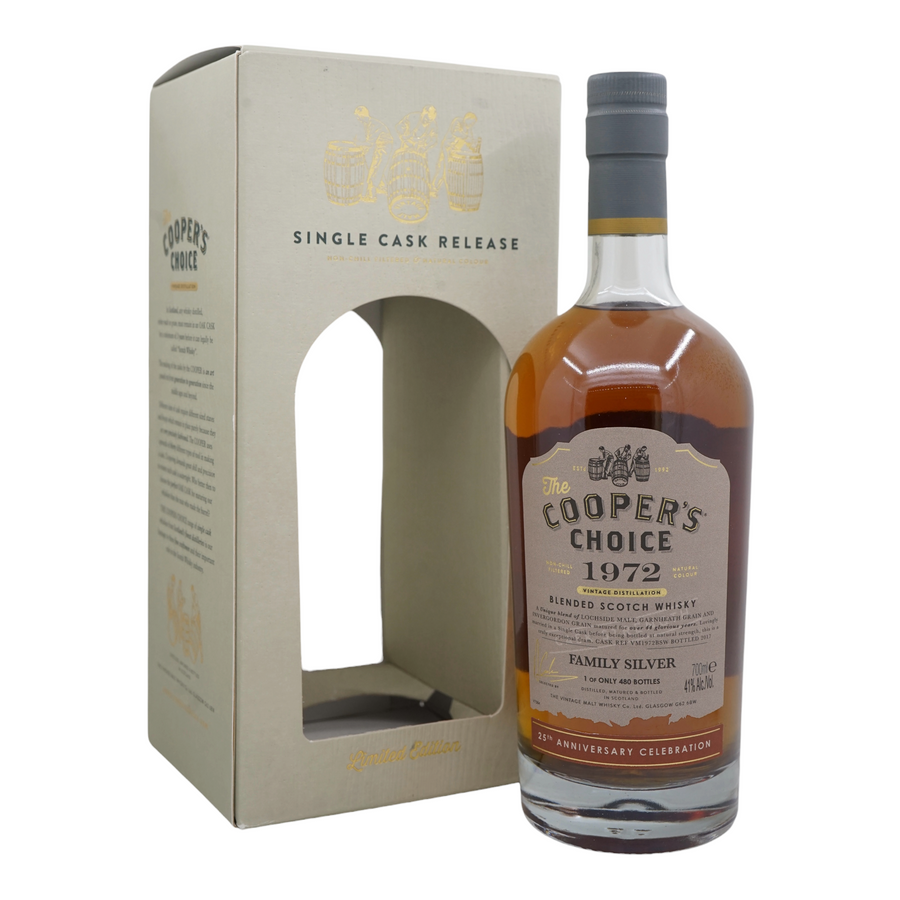 Blended Malt Scotch Whisky 1972 The Cooper's Choice - Family Silver #VM1972BSW