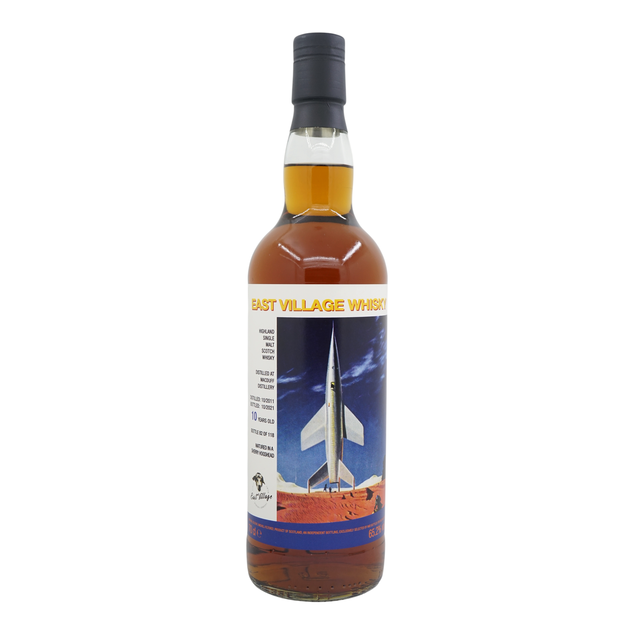 Macduff 2011/2021 10 Year Old East Village Whisky Company 65.2%