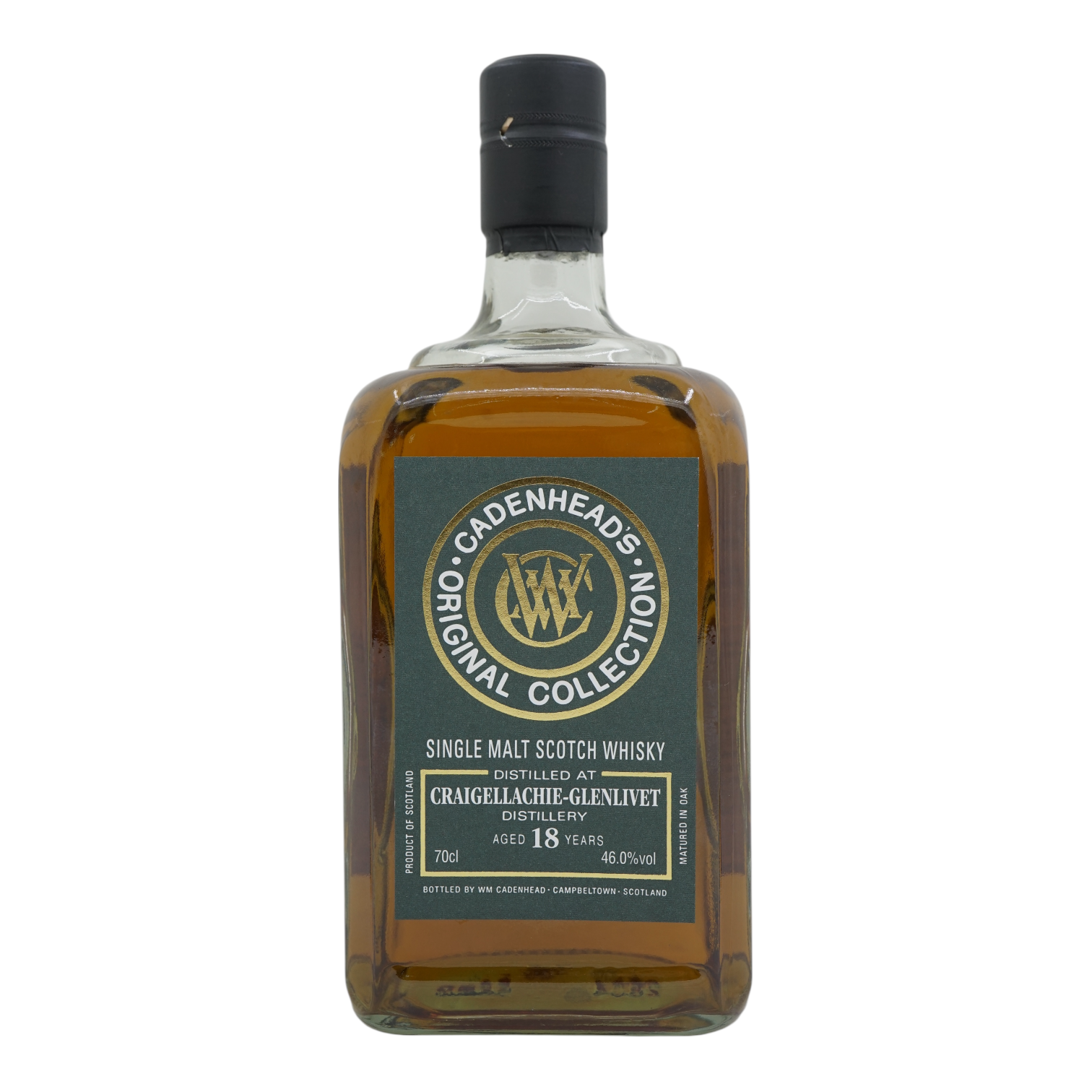 Craigellachie 18 Year Old Original Collection Cadenhead's 46%