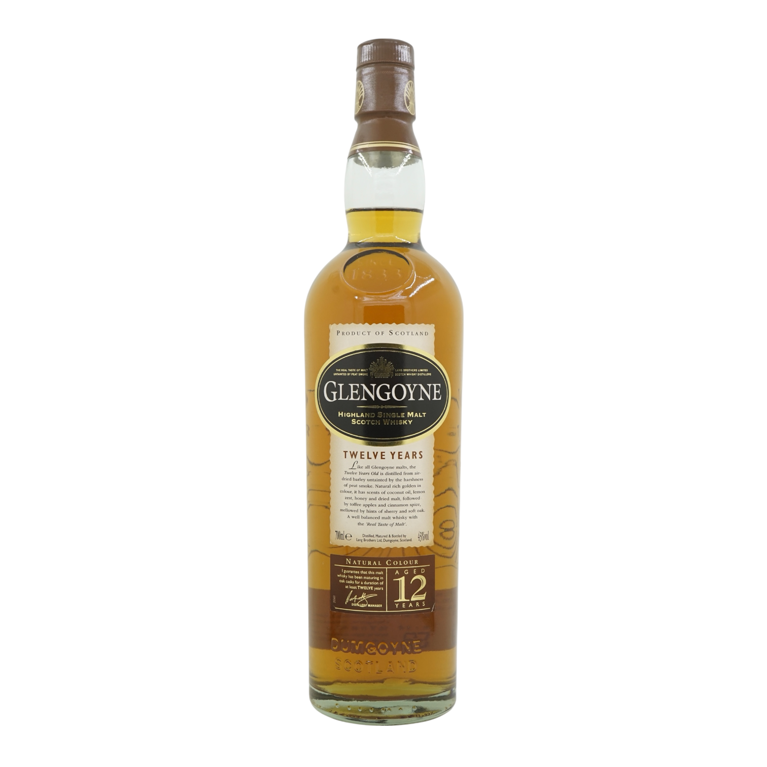 Glengoyne 12 Year Old Old Bottling