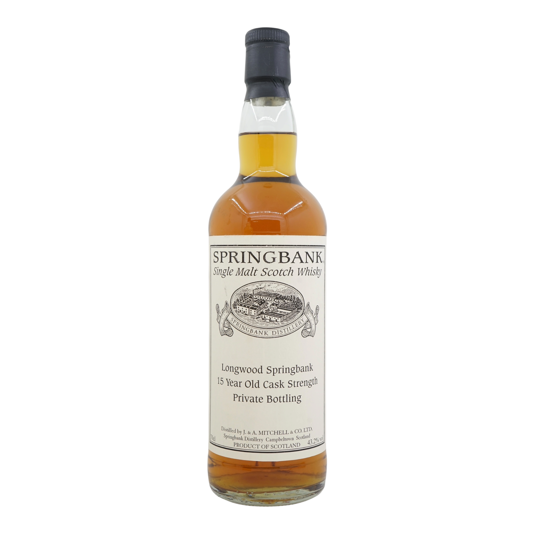 Springbank 15 Year Old 2016 Private Bottling Cask Strength Longwood 43.2%