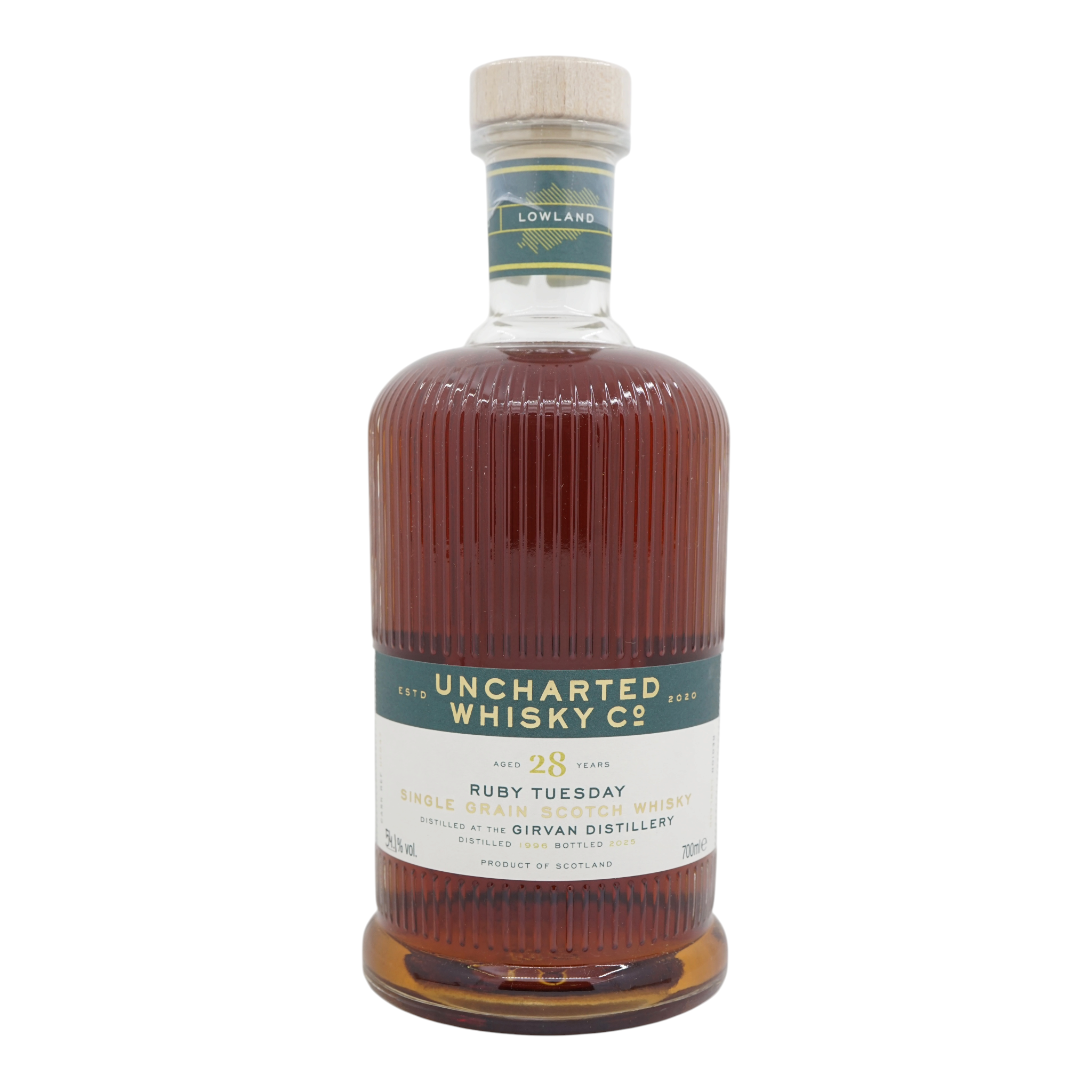 Girvan 1996/2025 28 Year Old Uncharted Whisky Co. - Ruby Tuesday