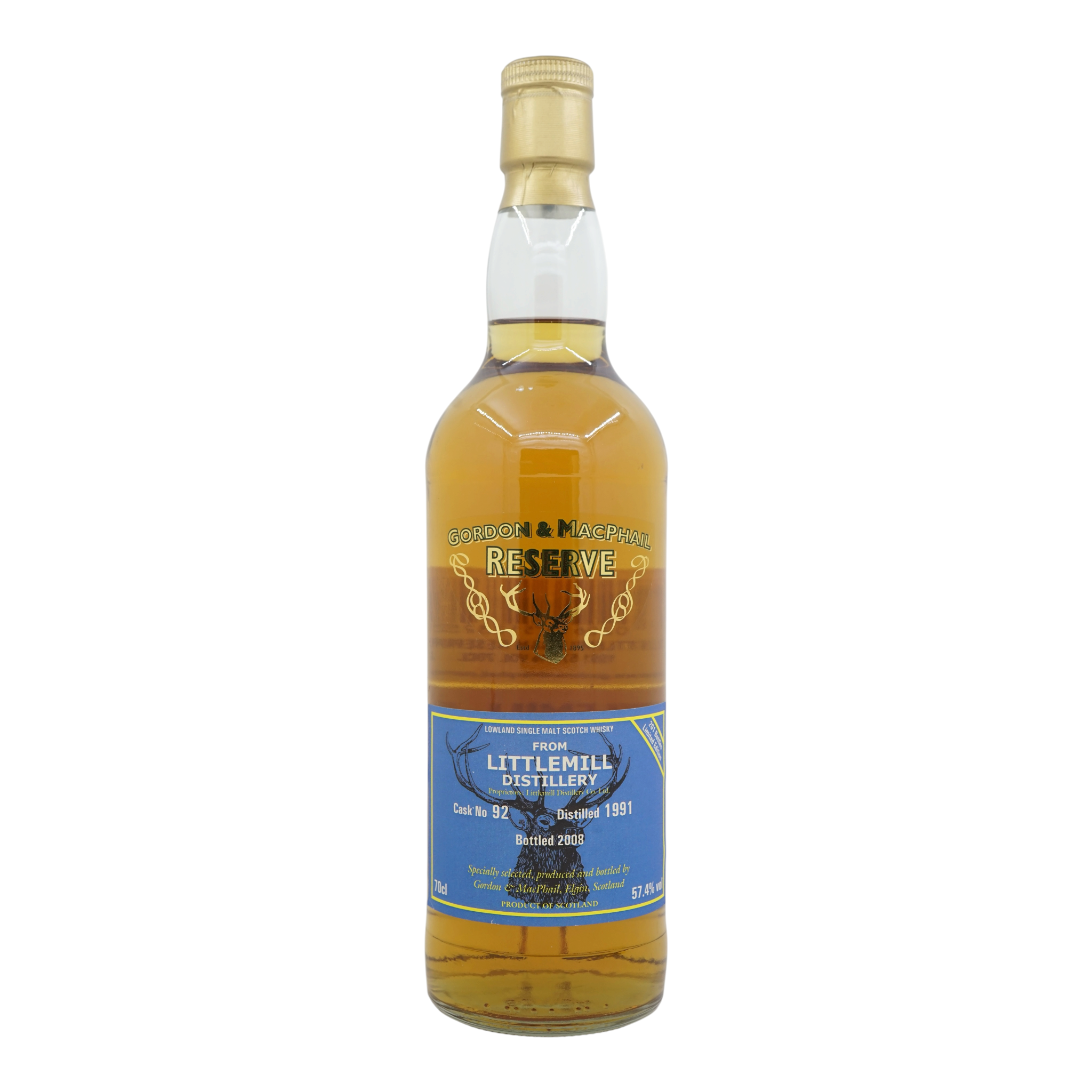 Littlemill 1991/2008 Reserve Gordon & MacPhail #92